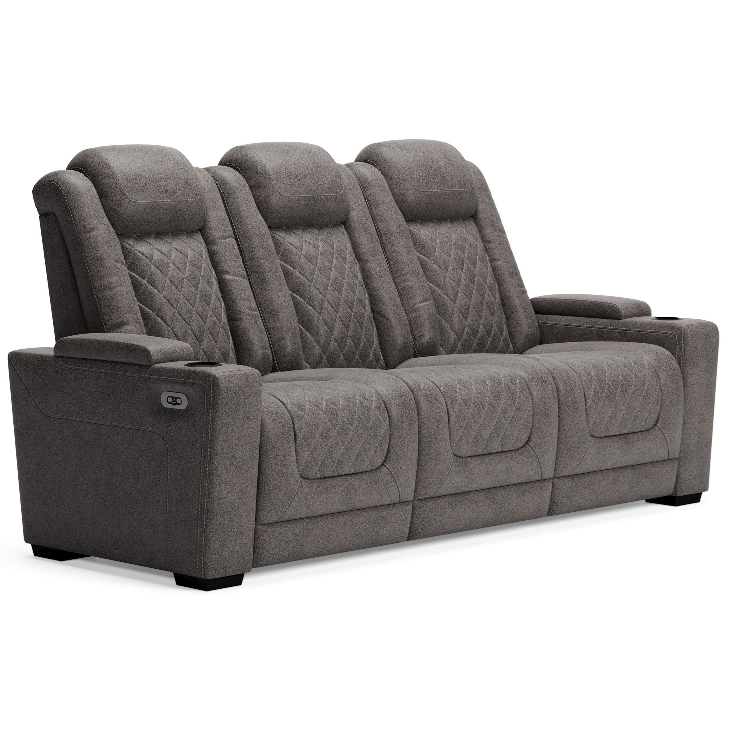 Hyllmont power best sale reclining sofa