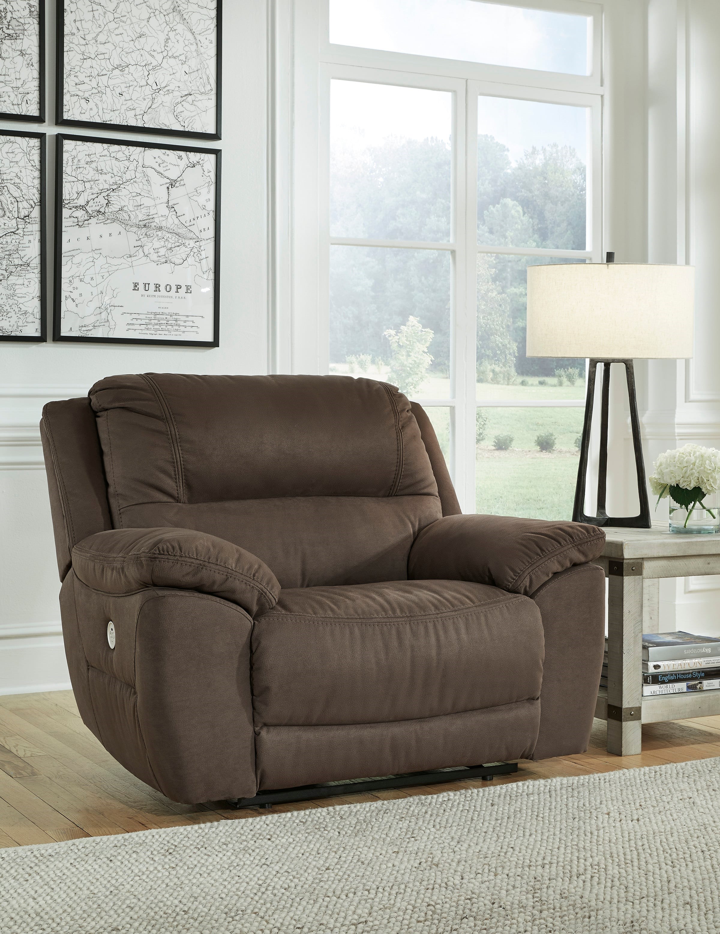 Ashley oversized store power recliner