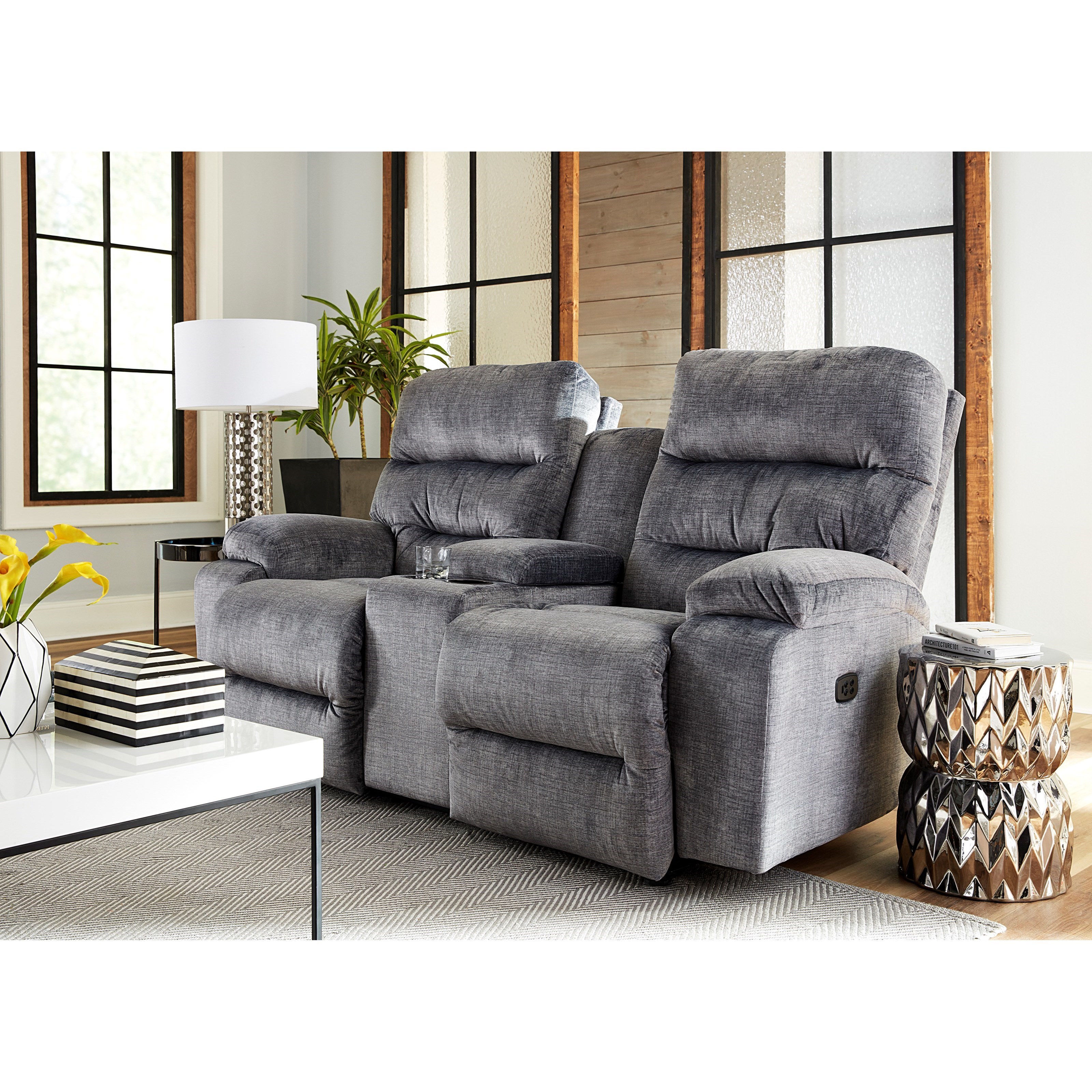 Loveseats that discount rock and recline