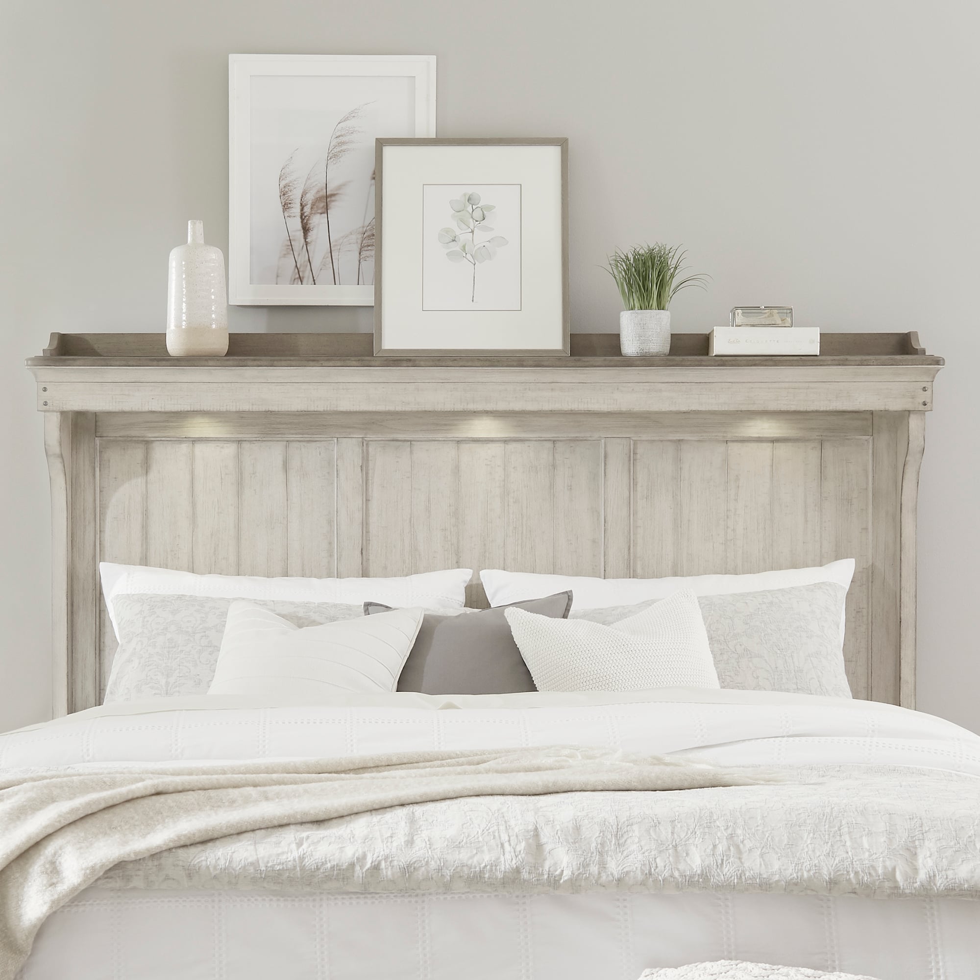 Farmhouse wood headboard king hotsell