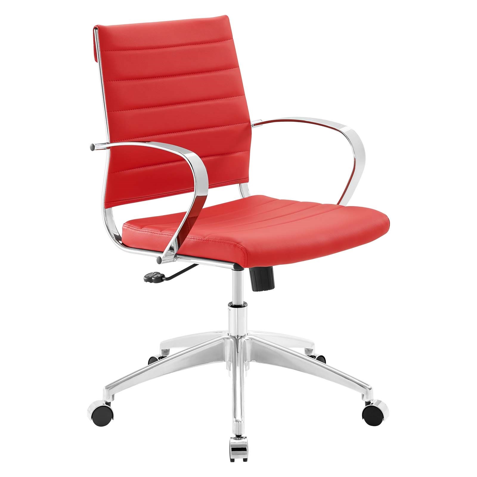 Modway Jive EEI 4136 RED Mid Back Office Chair Value City Furniture Chair Task Chairs