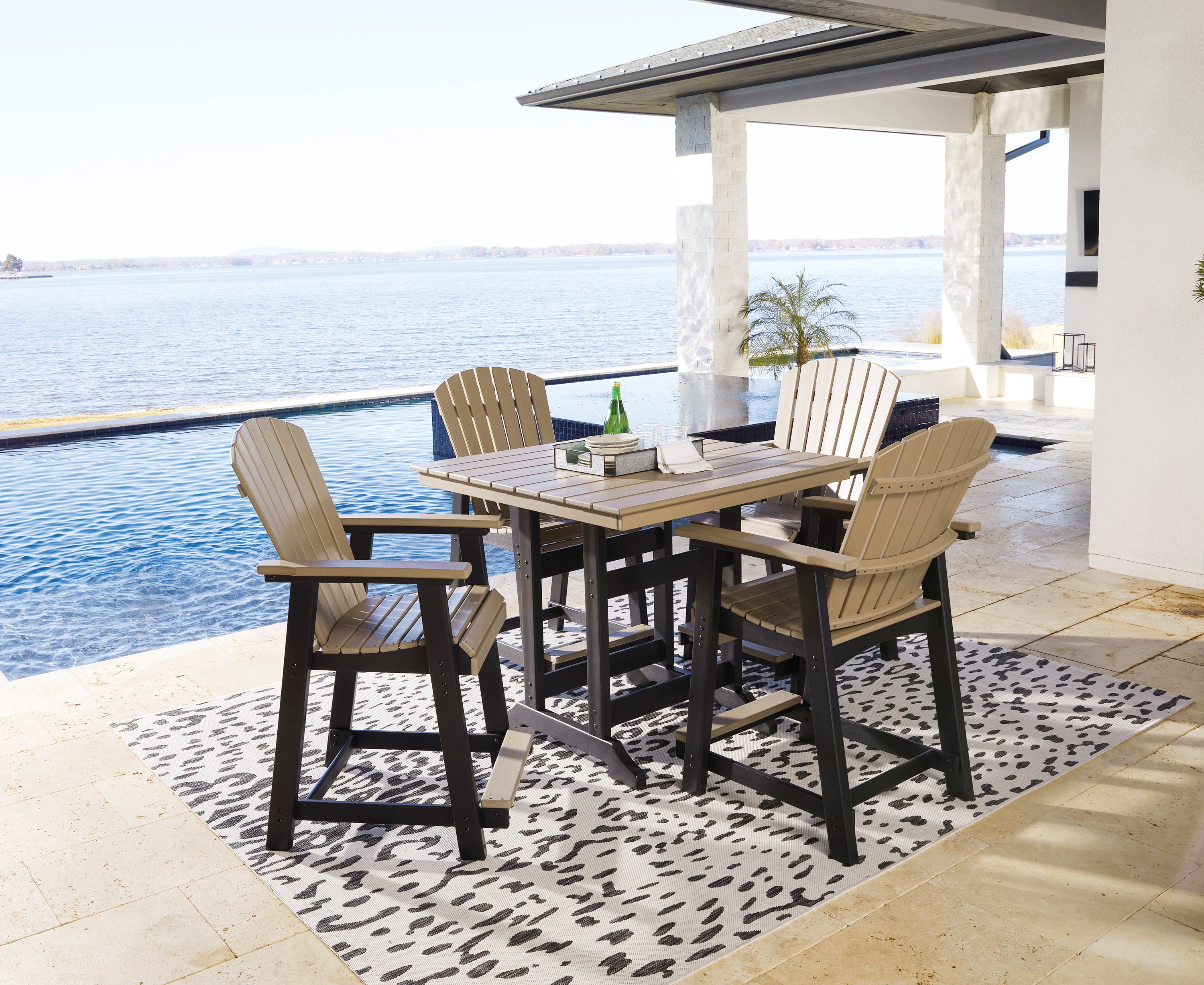 Counter height patio online table