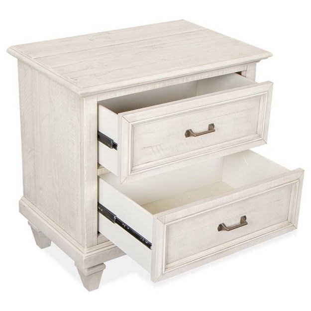 Nightstand with hot sale touch lighting