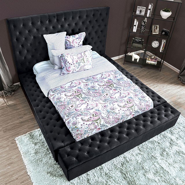 Geralyn upholstered storage platform deals bed king