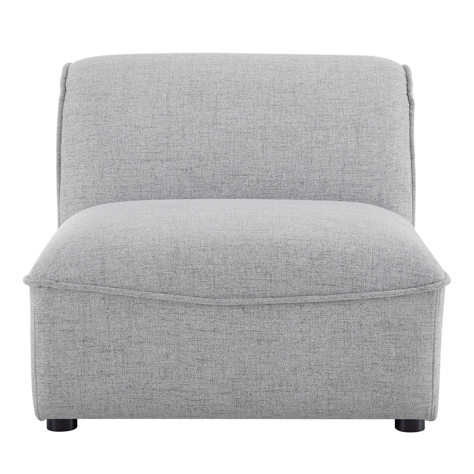 Modway Comprise EEI 4418 LGR Armless Chair Value City Furniture