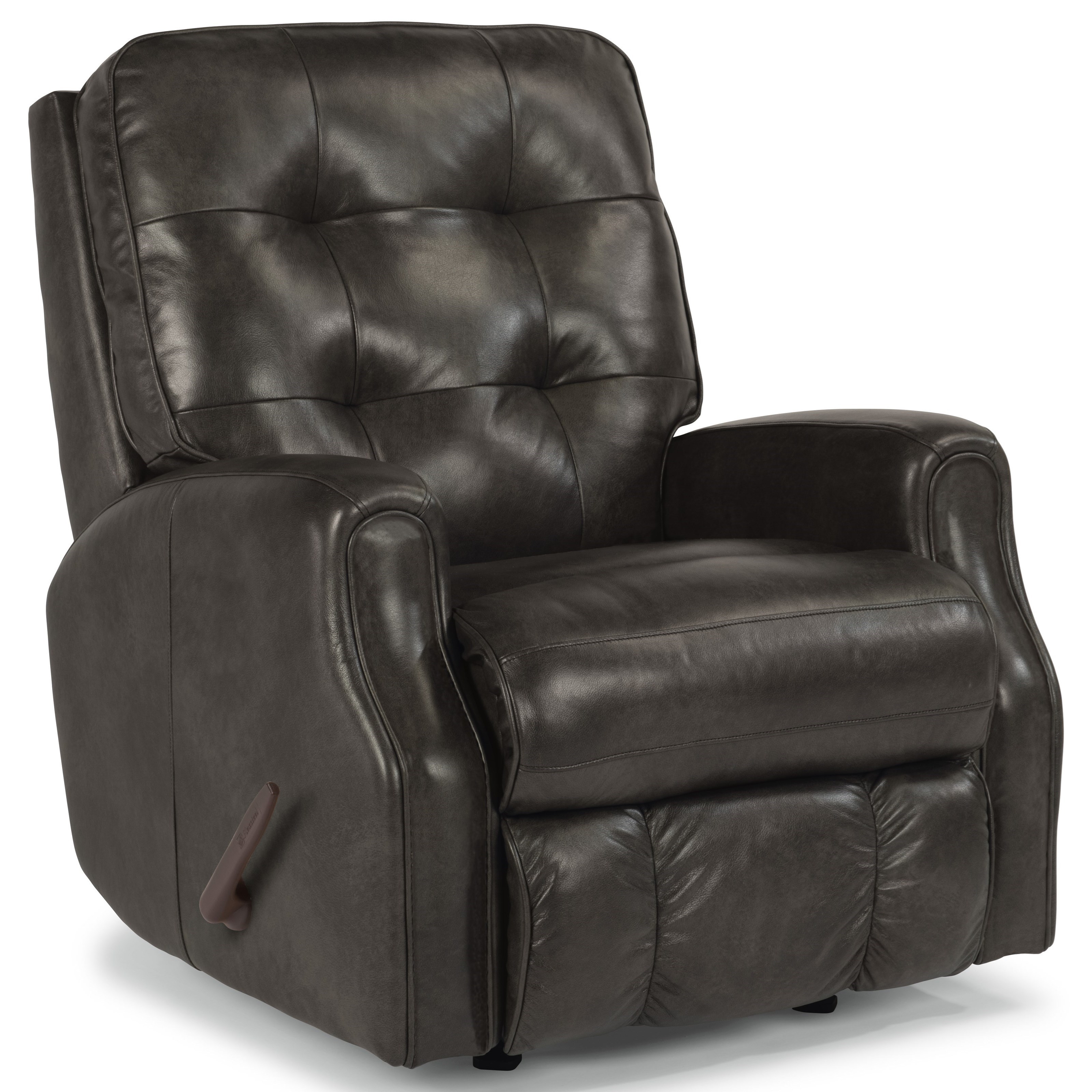 Tufted best sale glider recliner