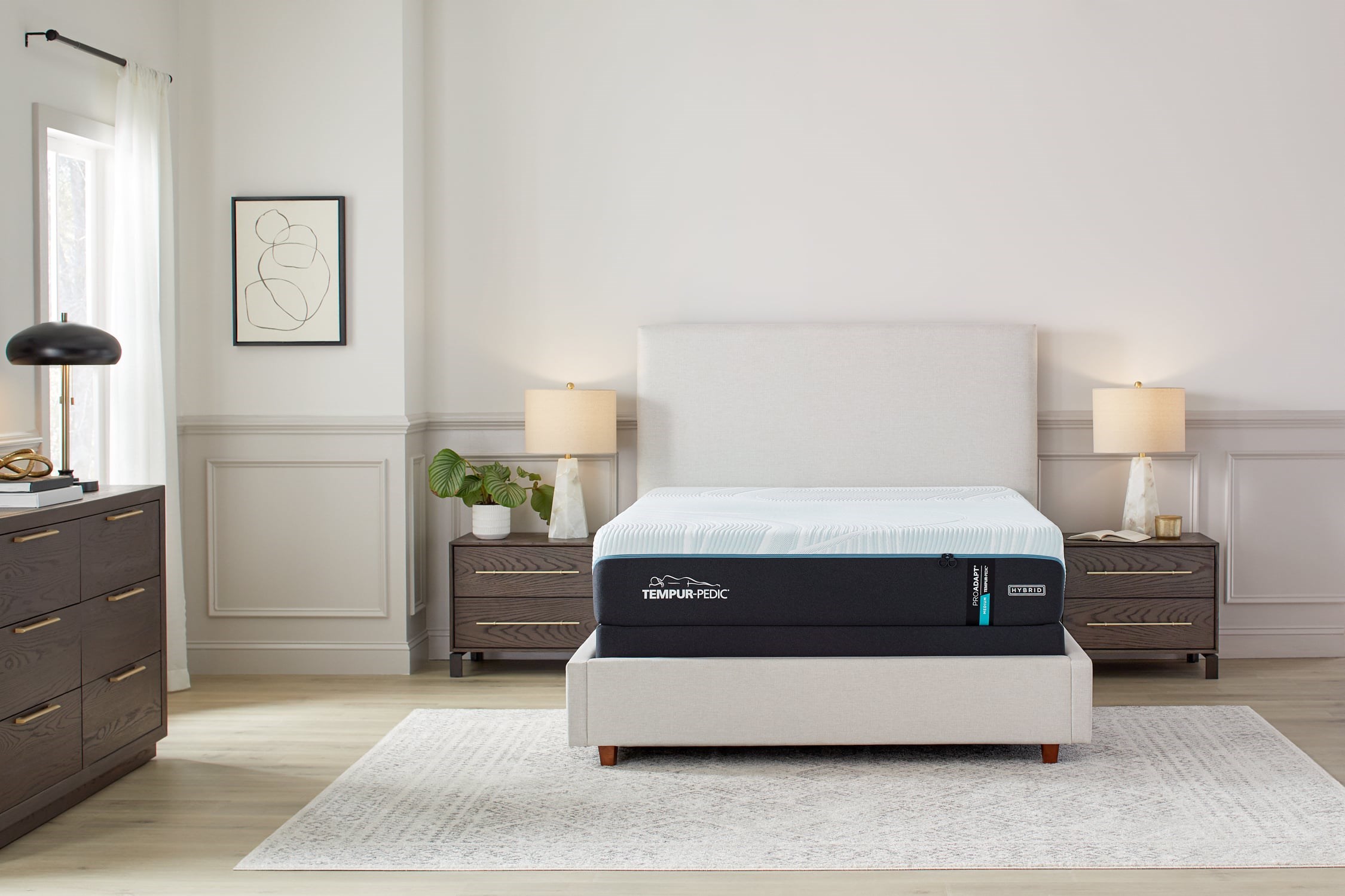 Tempur-Pedic® TEMPUR-ProAdapt® 2.0 Medium Hybrid 107521300 Twin TEMPUR ...