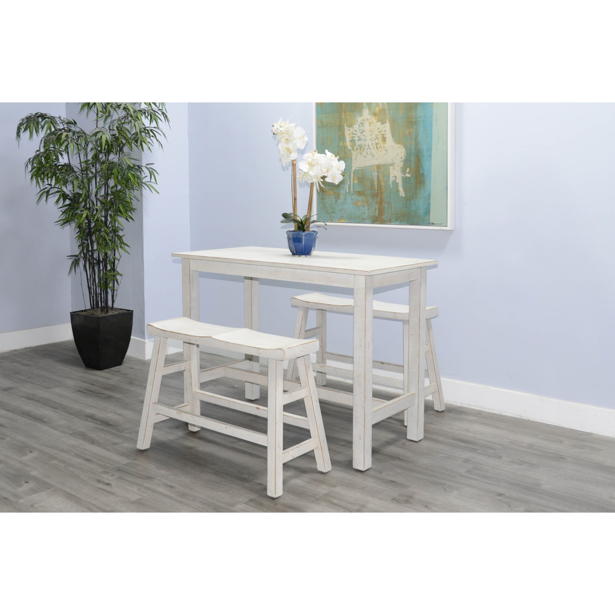 Sunny Designs Marina 1172WS 36 Farmhouse Mahogany Wood Counter Height Sunny Designs Marina 1172WS 36 Farmhouse Mahogany Wood Counter Height