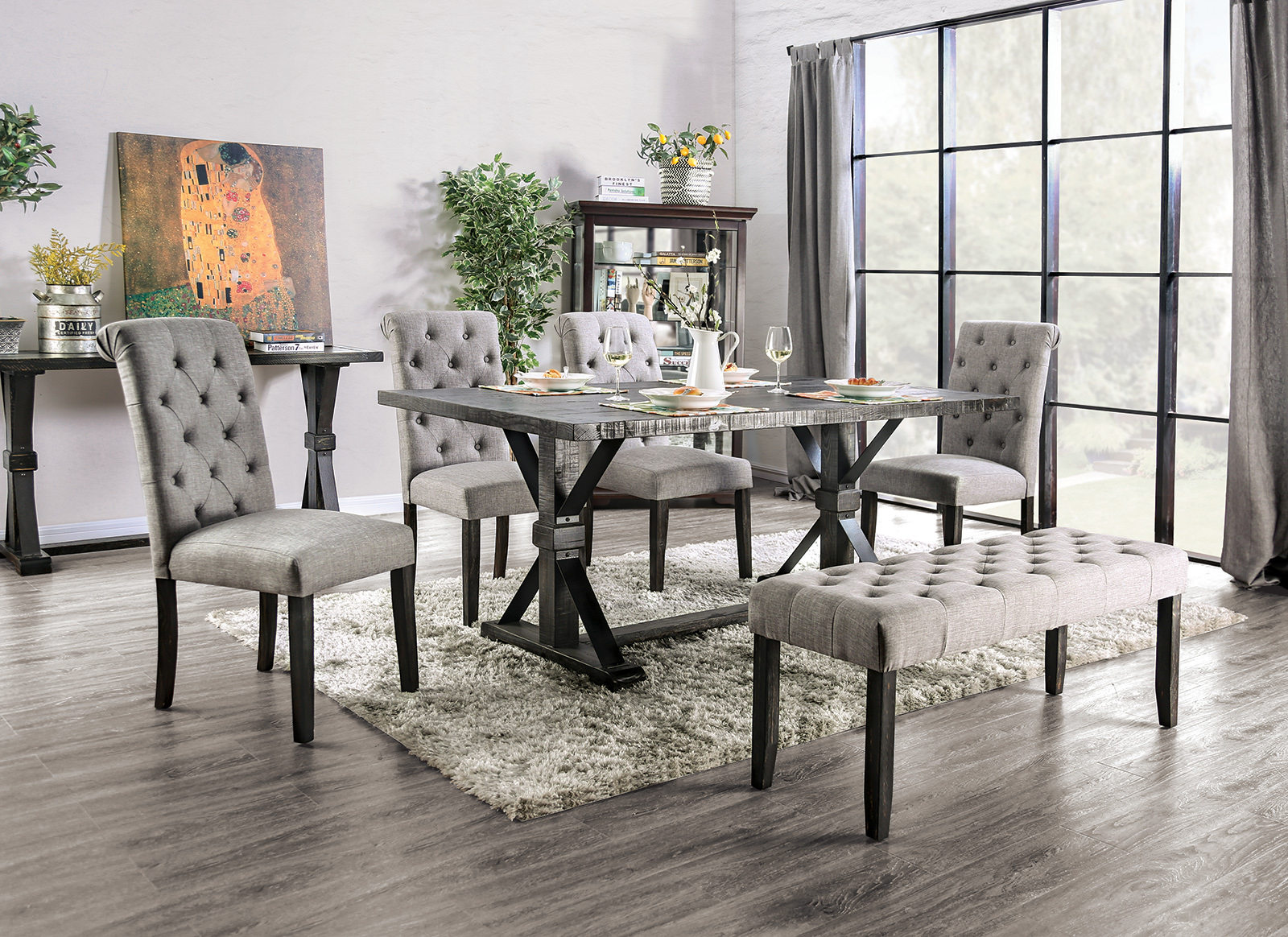 Small 6 piece online dining set