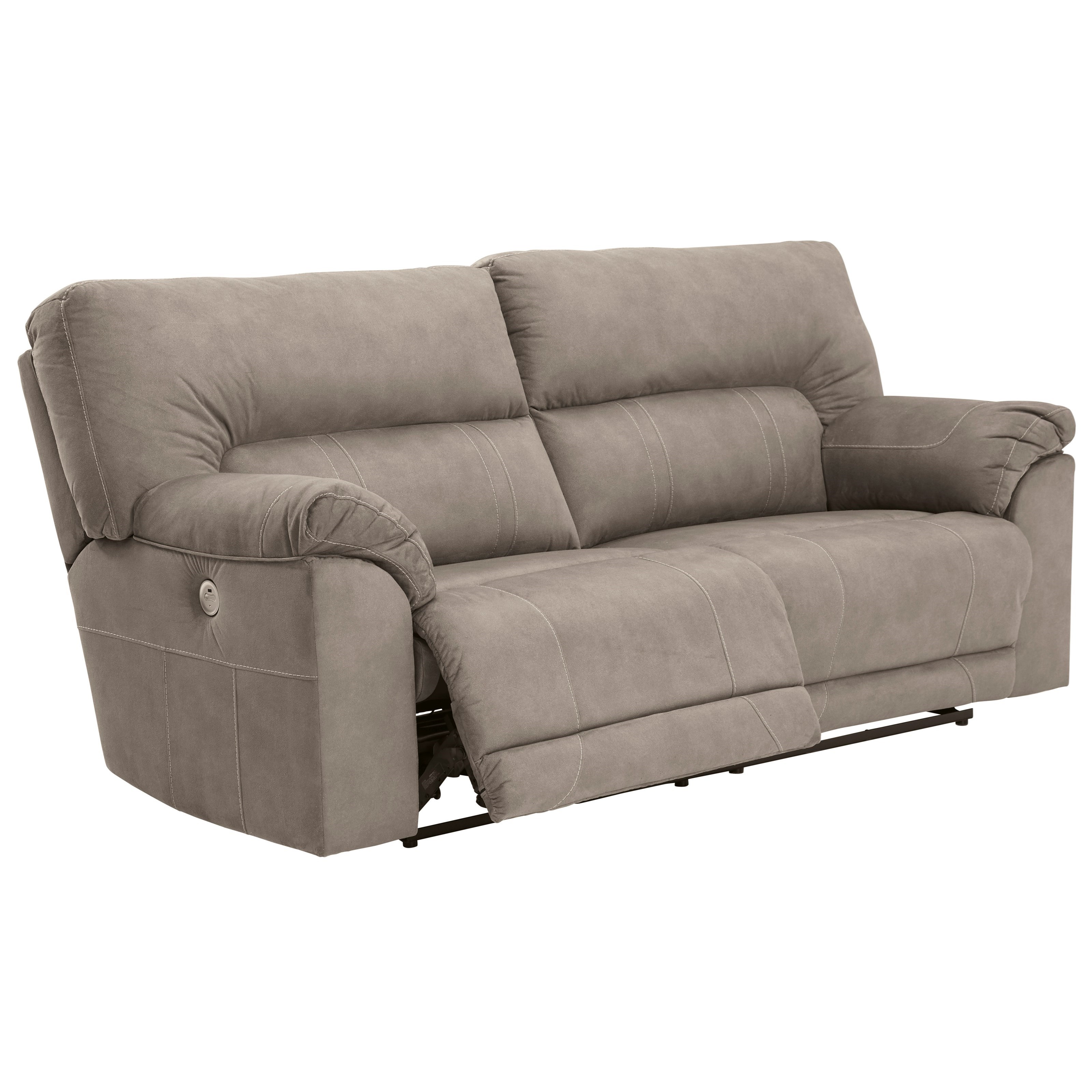 Two cushion best sale reclining sofa