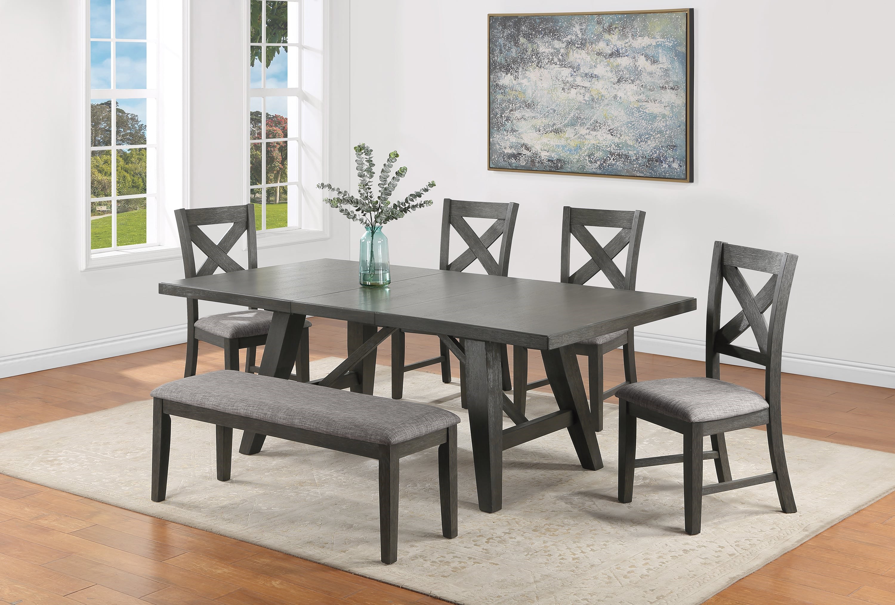 Dining table bench online seat dimensions