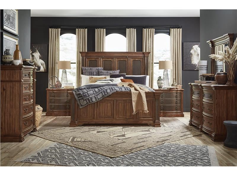 Dresser and deals mirror set