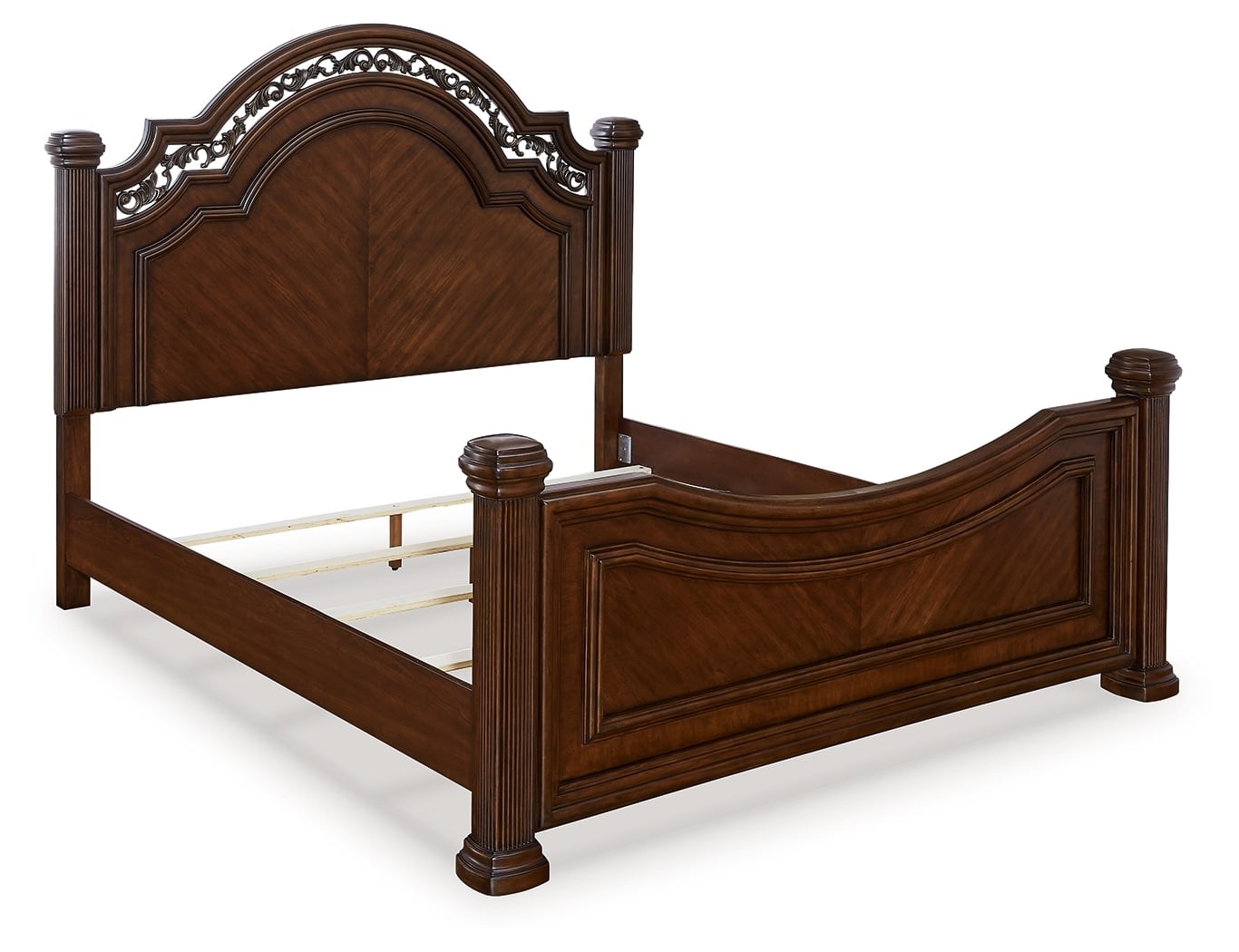 Signature Design By Ashley Lavinton B764B5 Traditional Queen Poster Bed ...