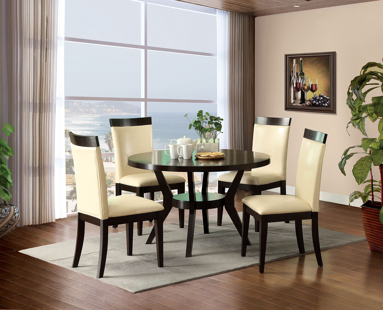 Transitional formal dining online room sets