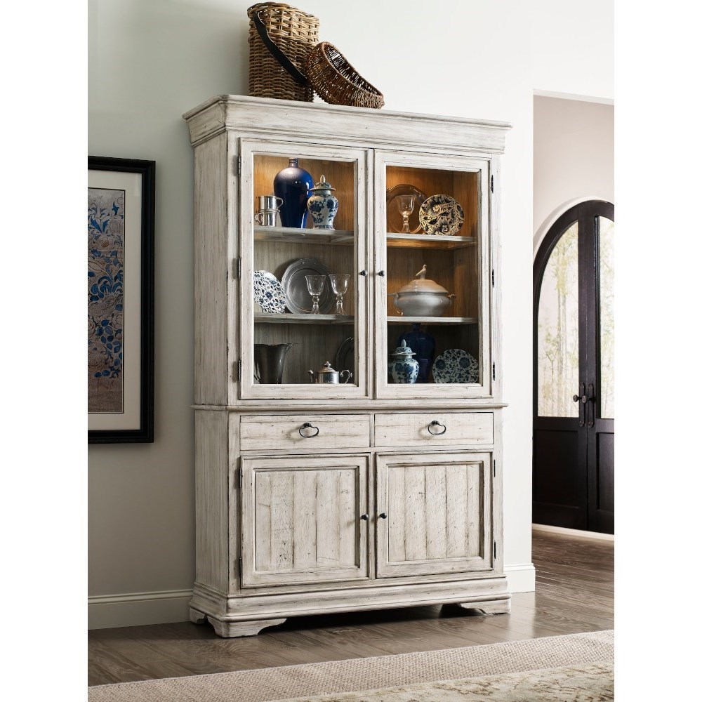 Lloyd lighted deals china cabinet