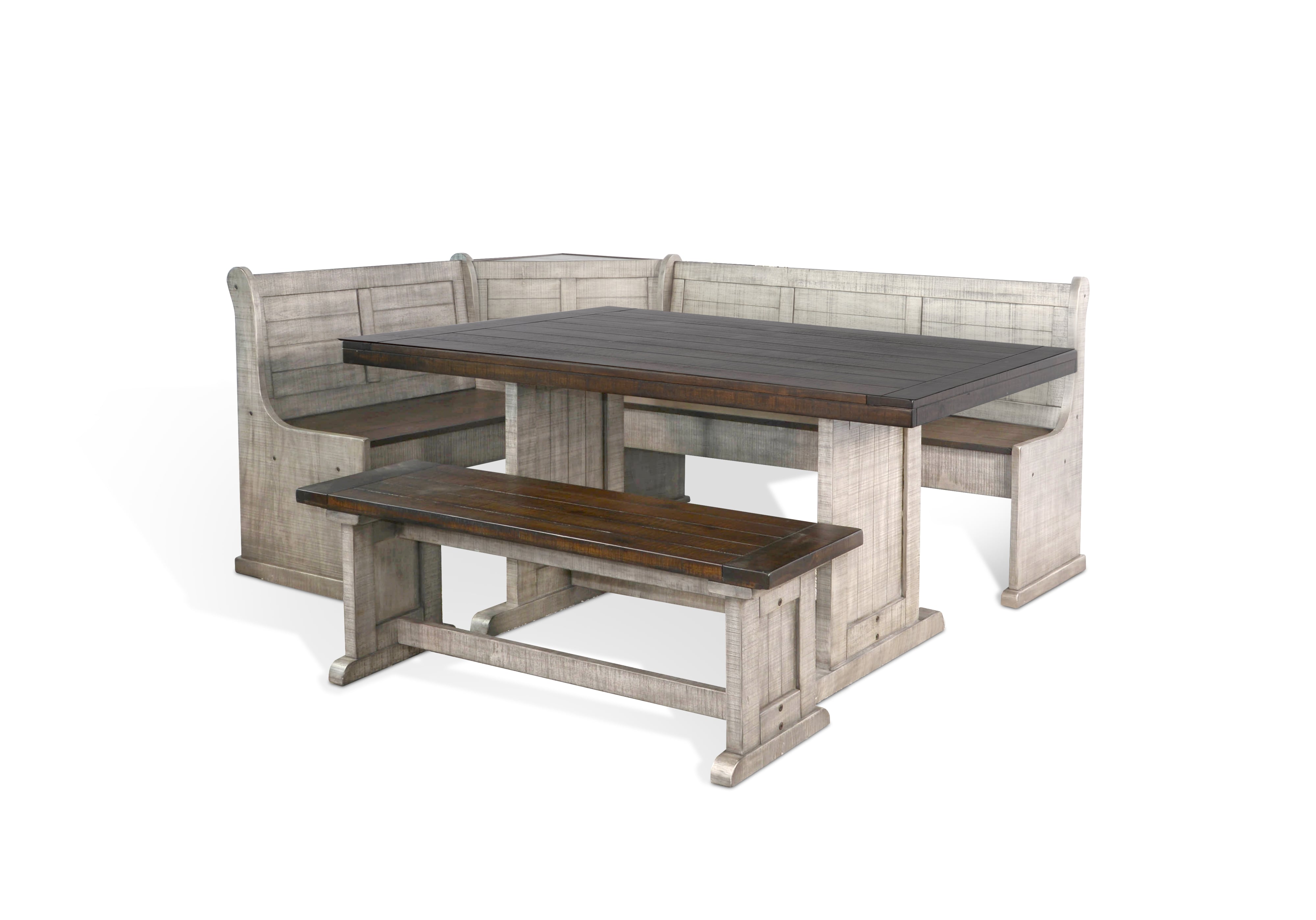 Homestead sunny designs breakfast on sale nook with side bench