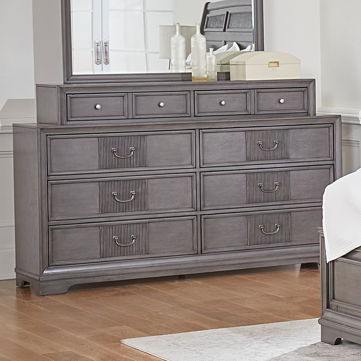 8 drawer grey deals dresser