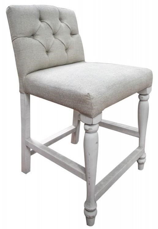 Tufted counter height discount chairs