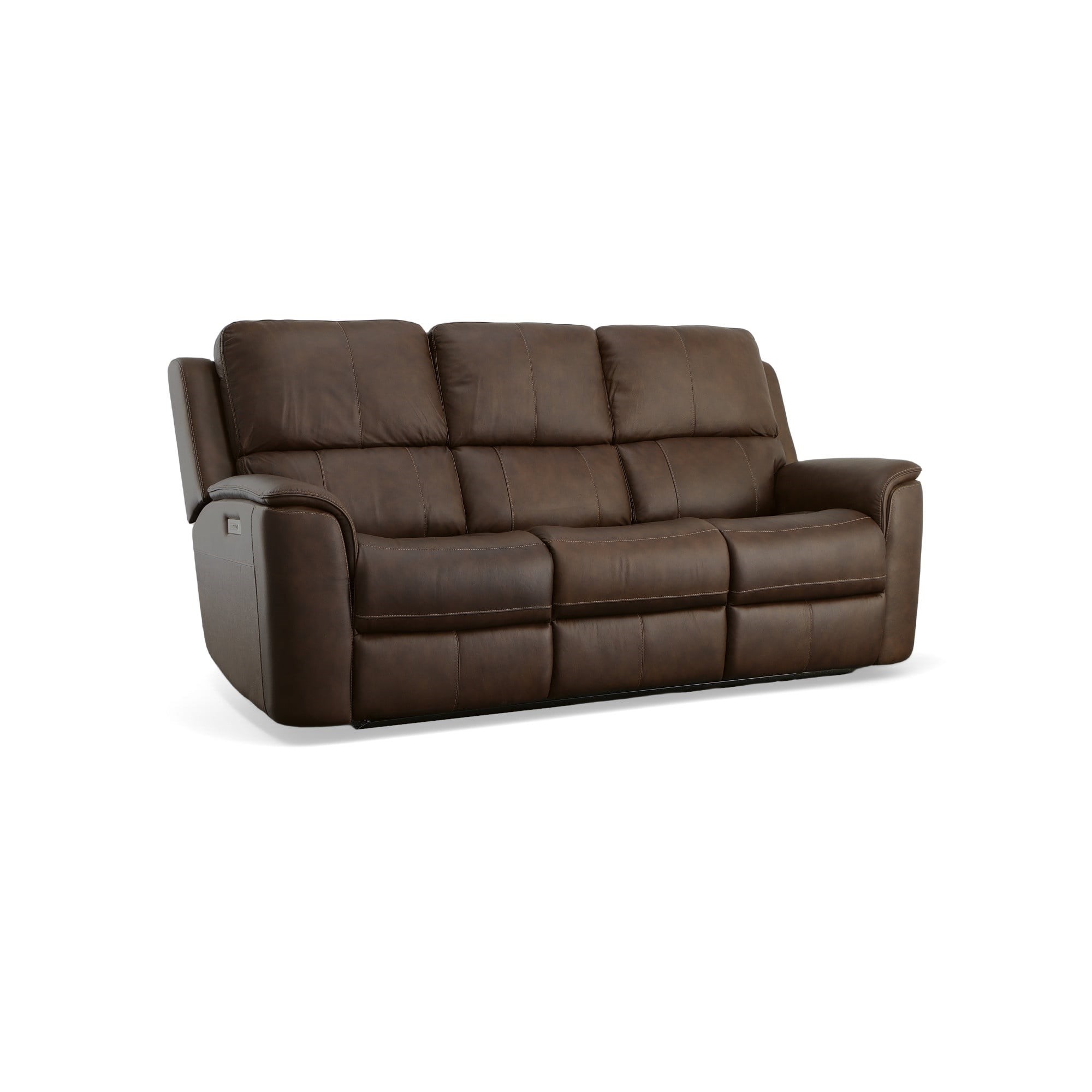 Flexsteel Henry 104162666 Casual Power Reclining Sofa with Power