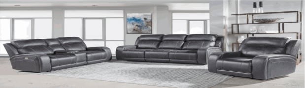 Stallion reclining 2024 console loveseat