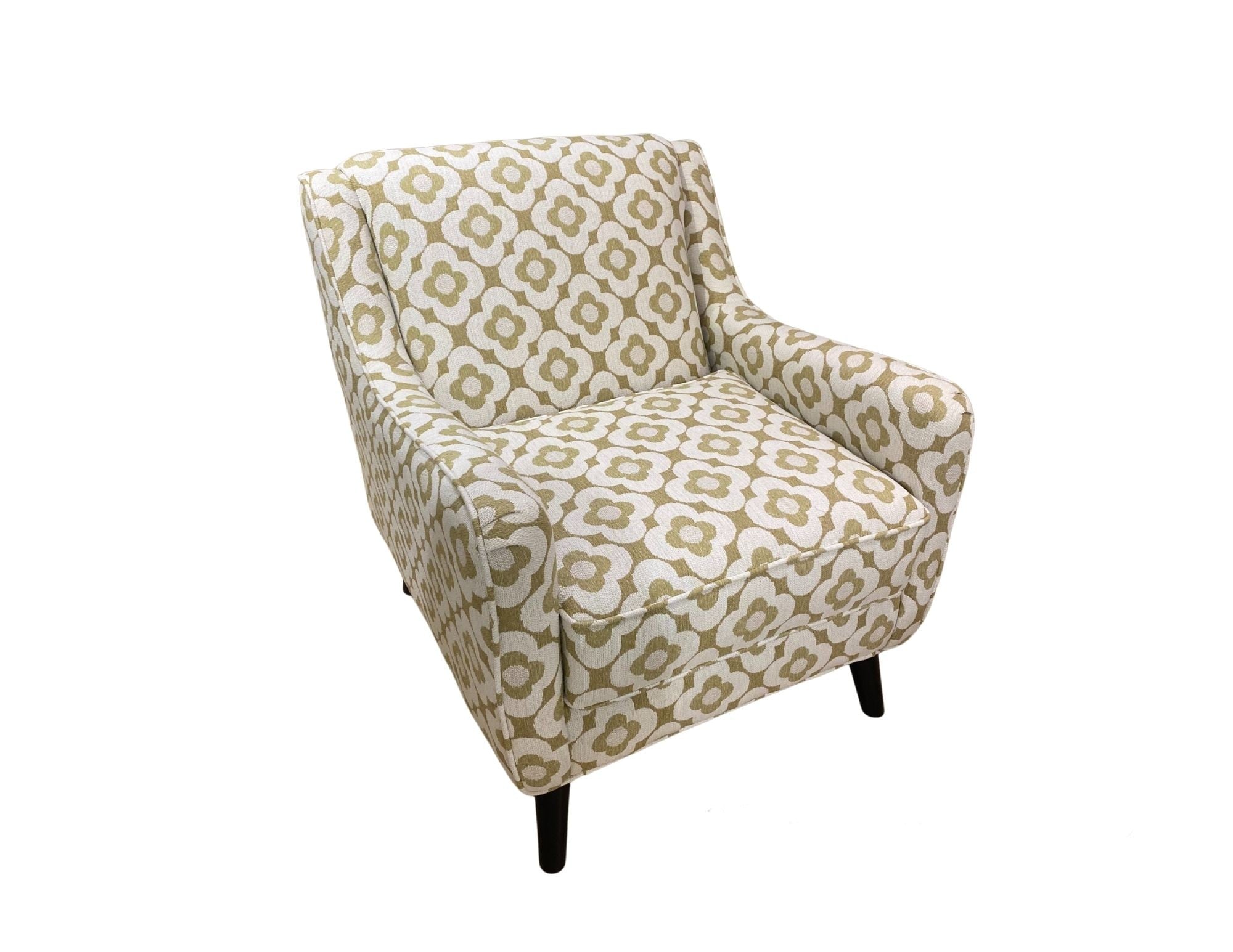 Green print chair hot sale