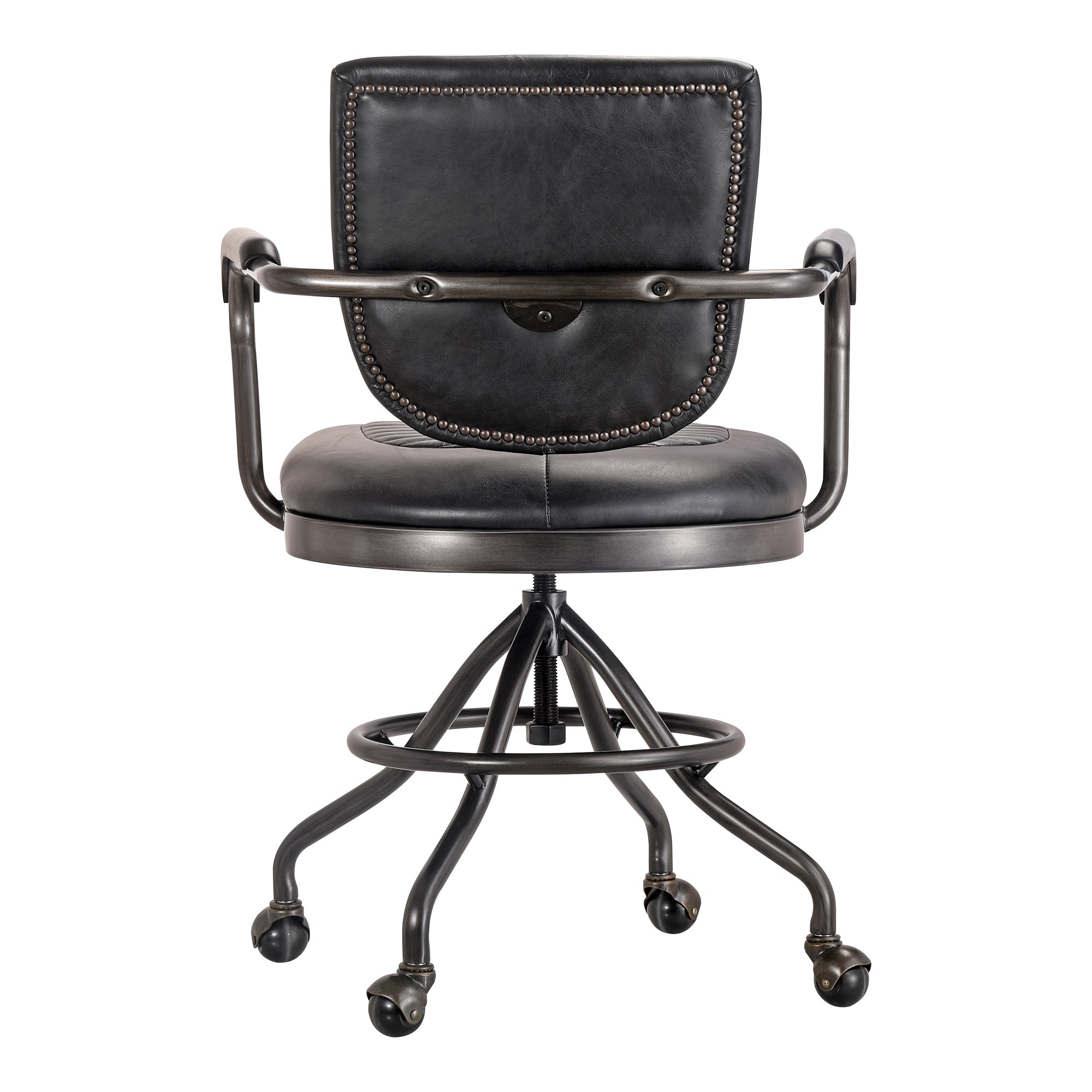 Foster leather desk deals chair