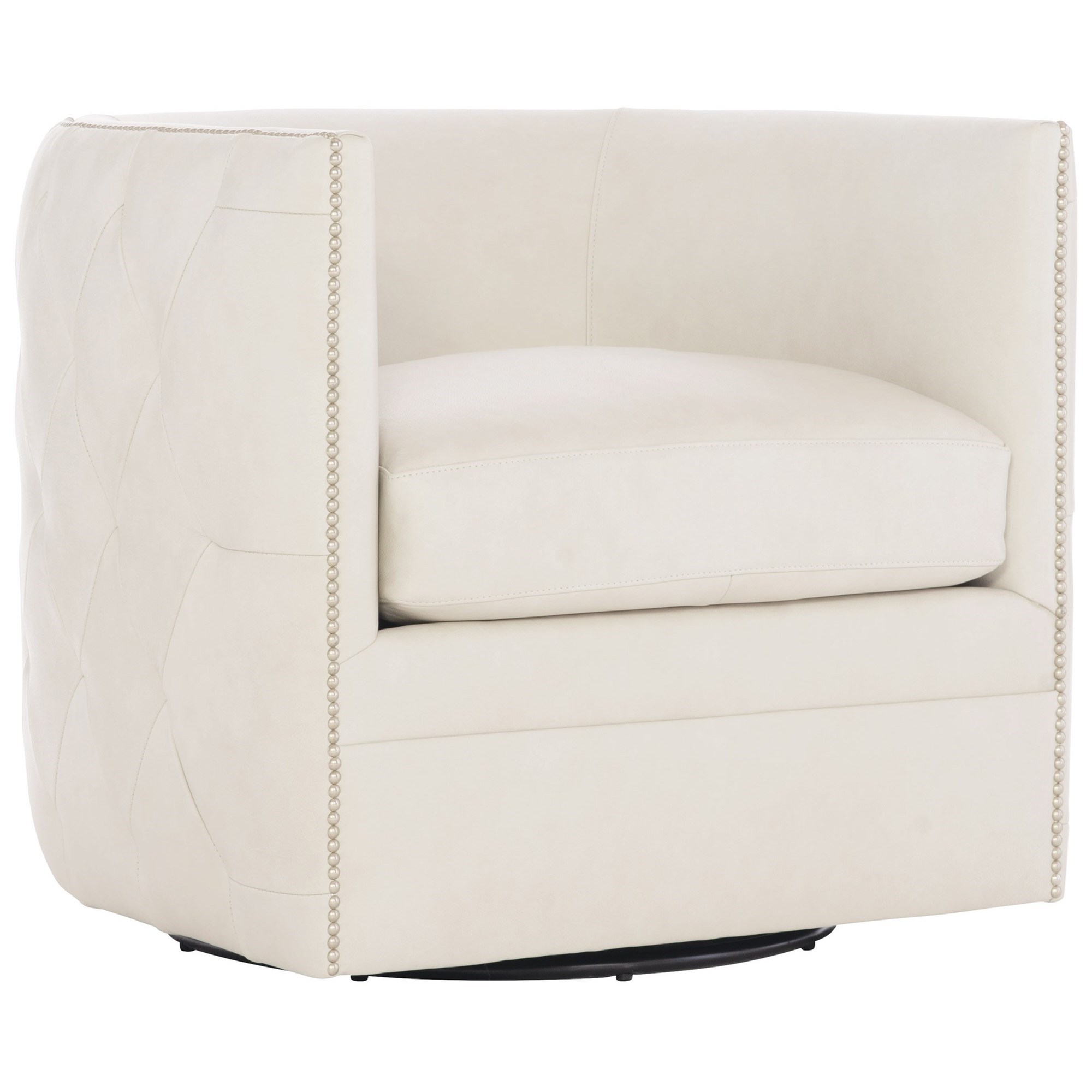 Bernhardt Palazzo 212SLFO Palazzo Leather Swivel Chair Baer s