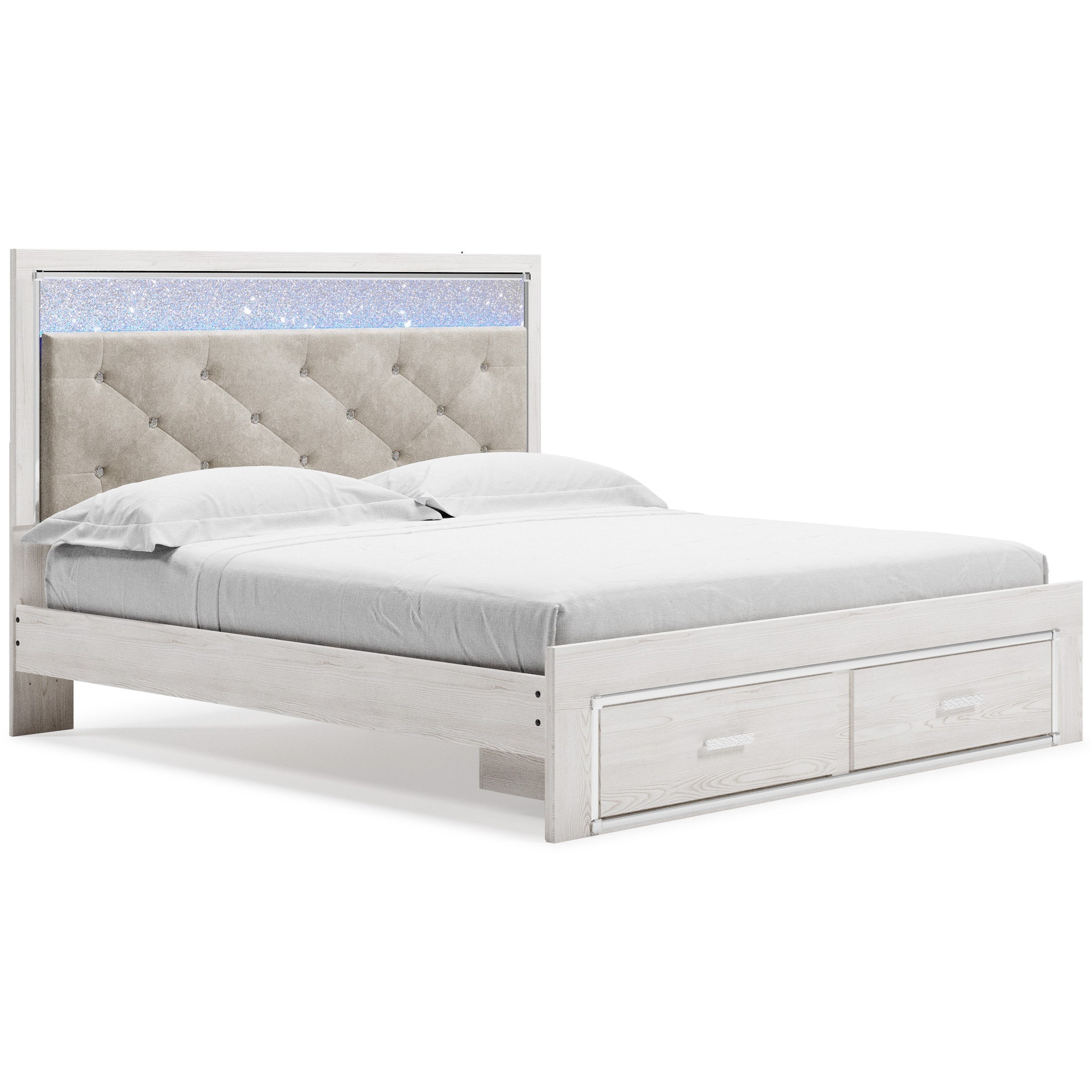 Ashley full deals size bed frame