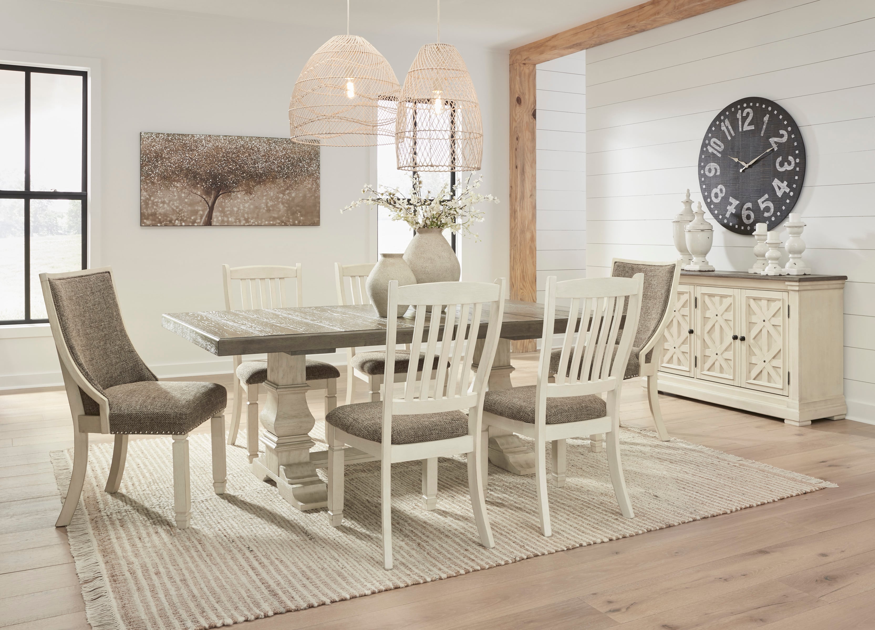 Bolanburg dining best sale table set