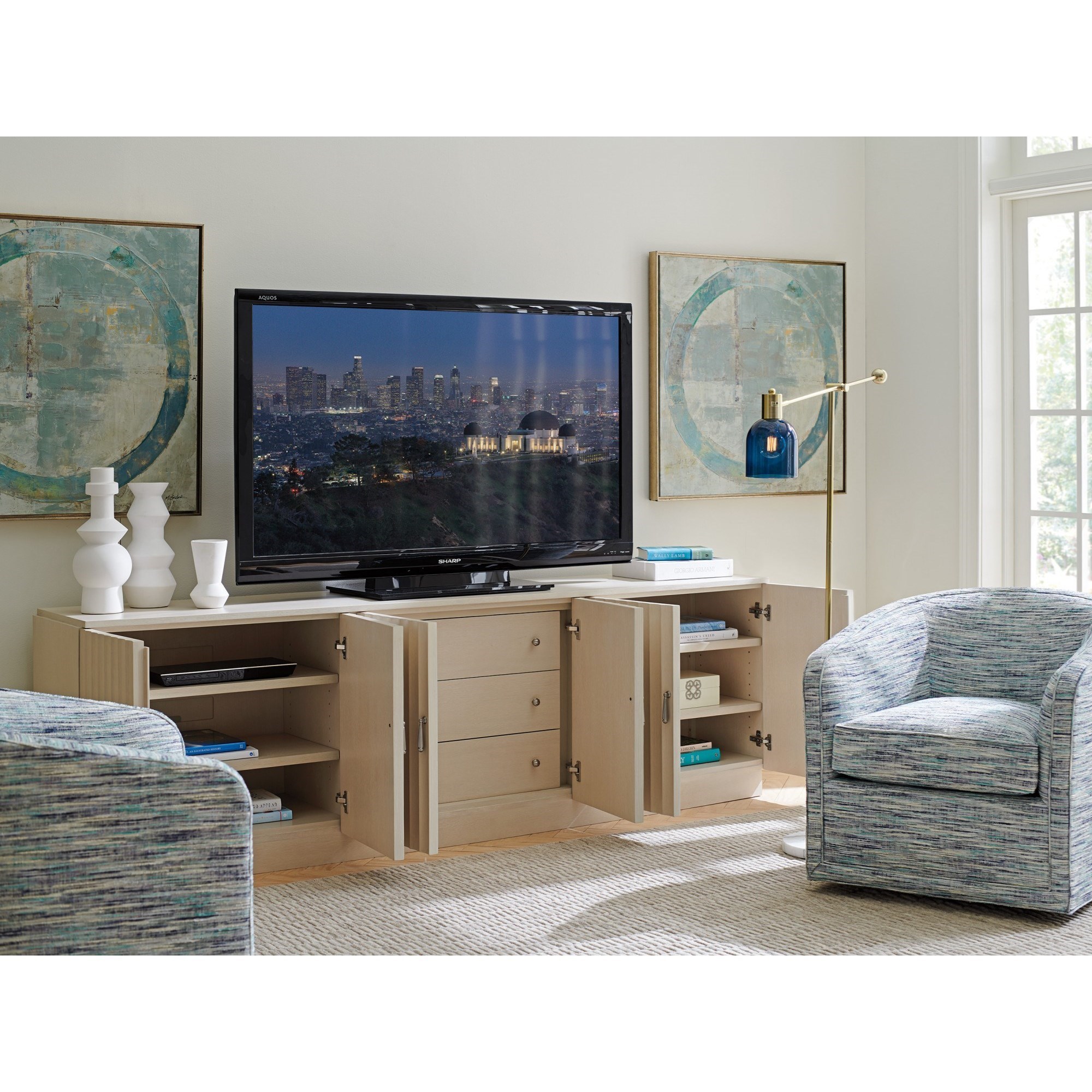 Sligh Cascades 310 661 Traditional San Marcos Media Console with