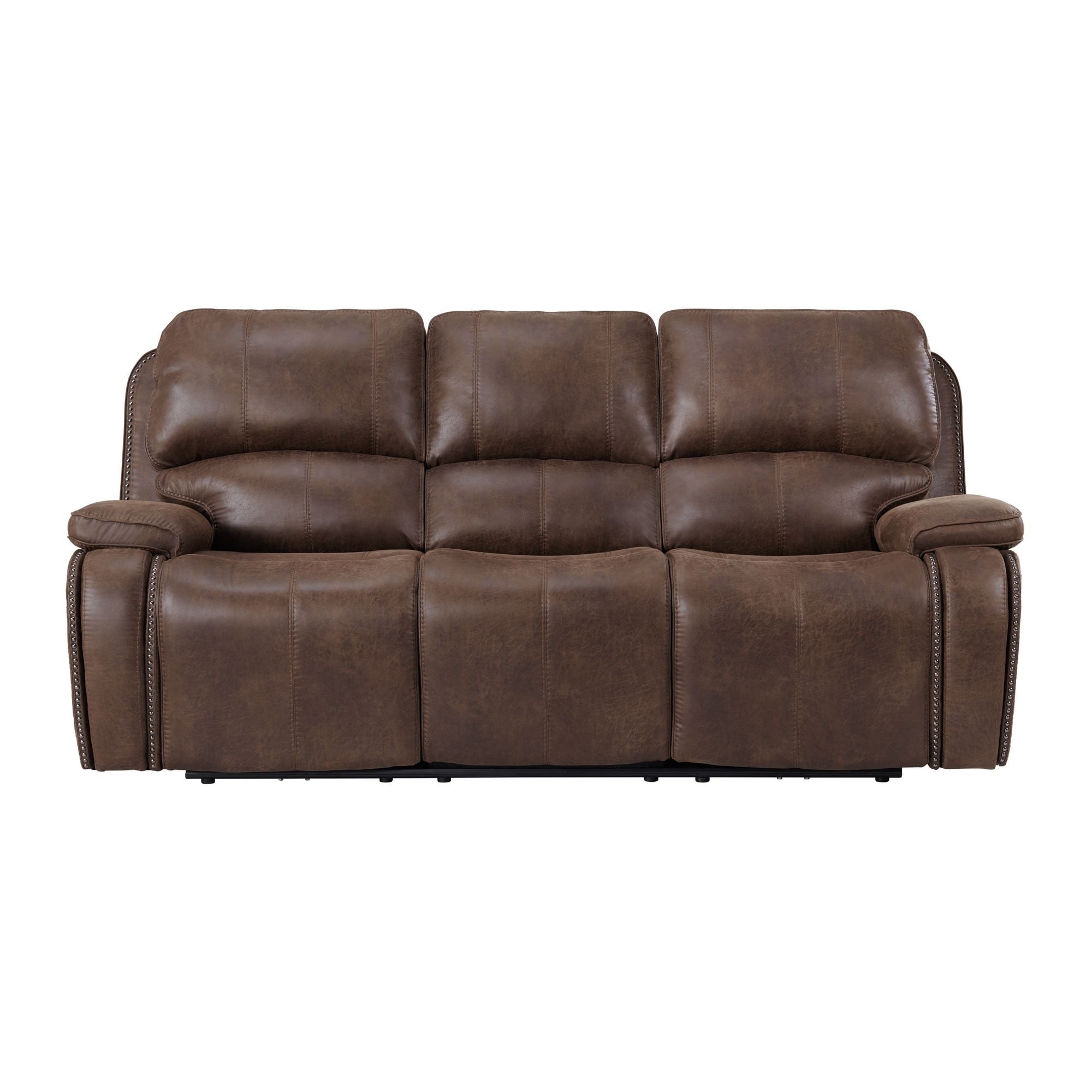 Power reclining sofa with best sale cup holders