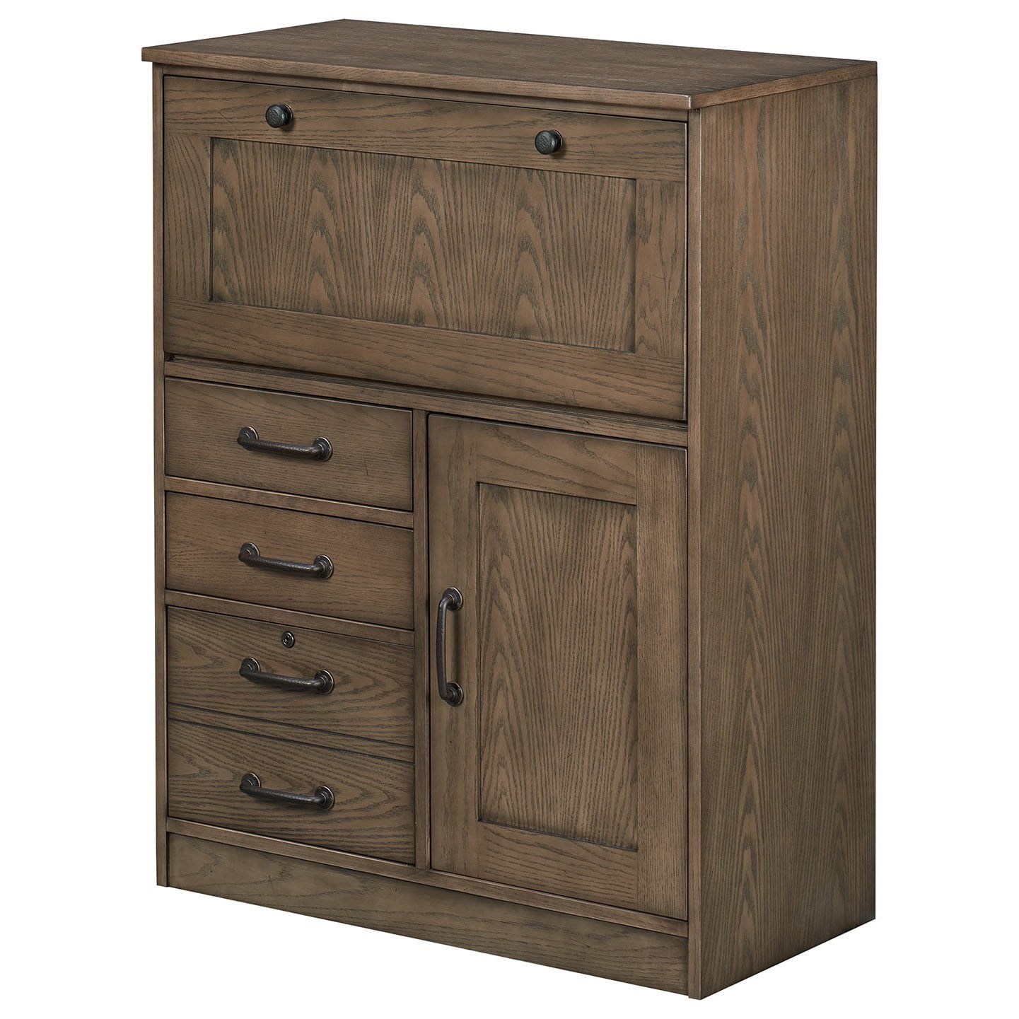 Armoire desk store with file drawer