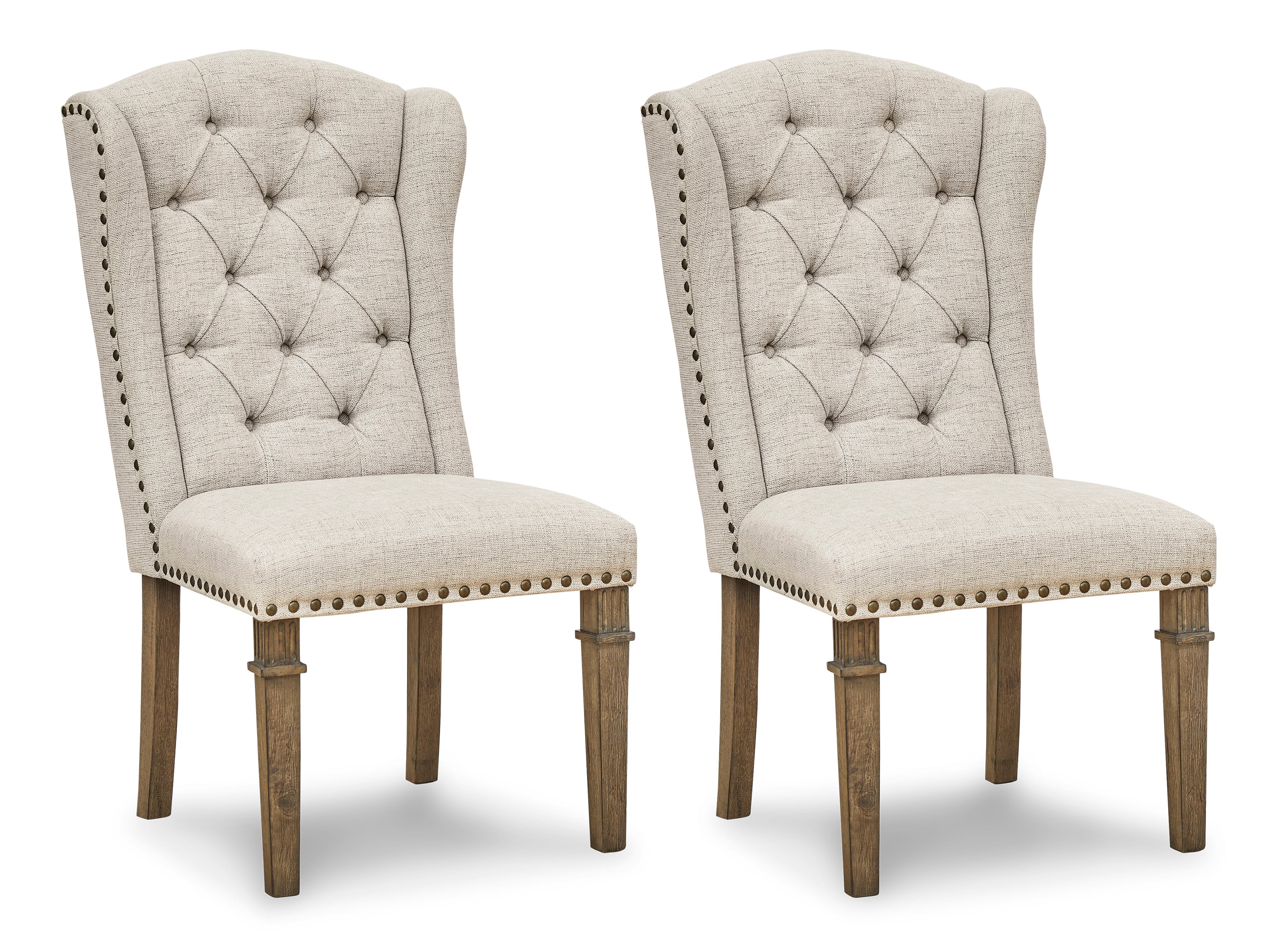 Traditional upholstered dining online chairs