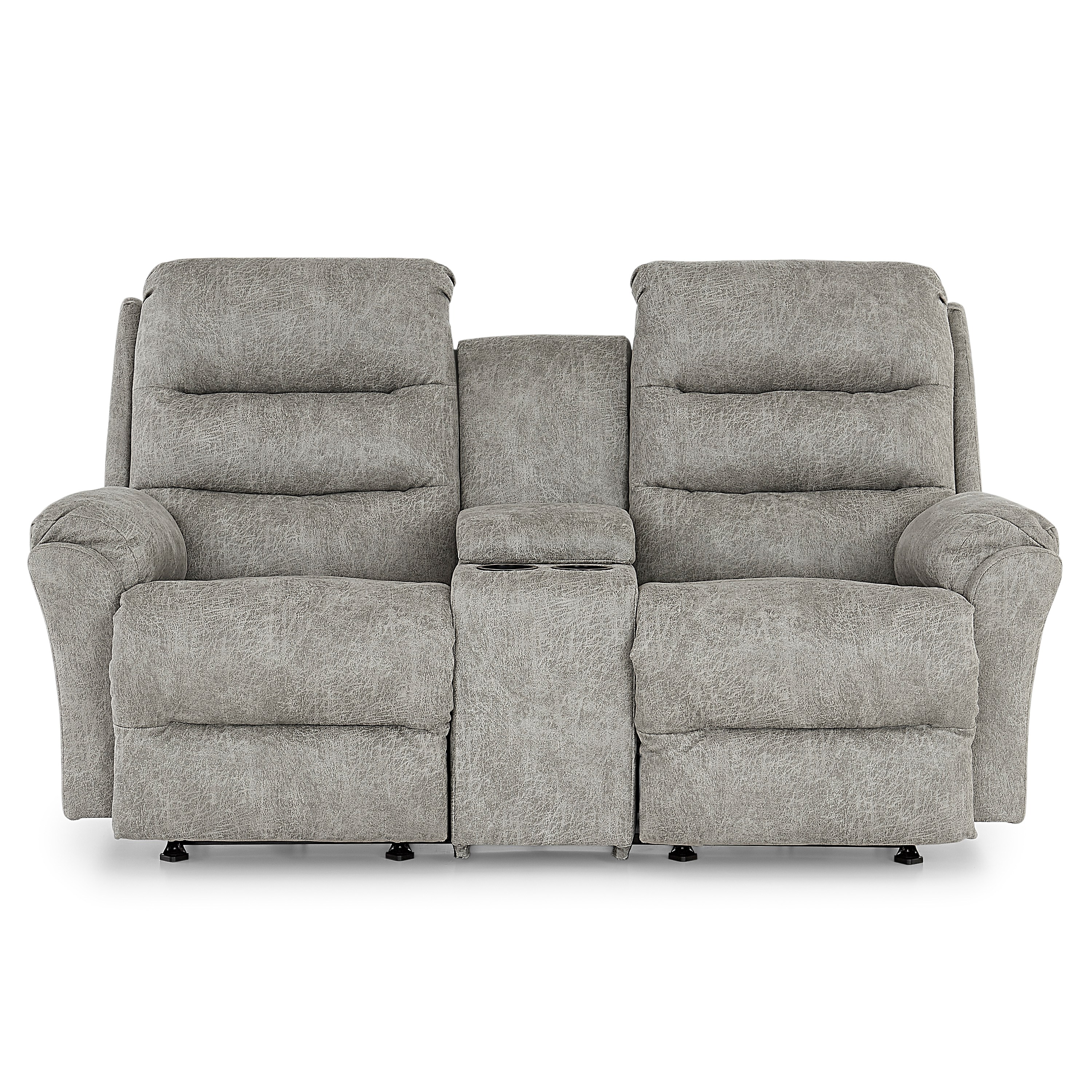 Rocker recliner loveseat online with console