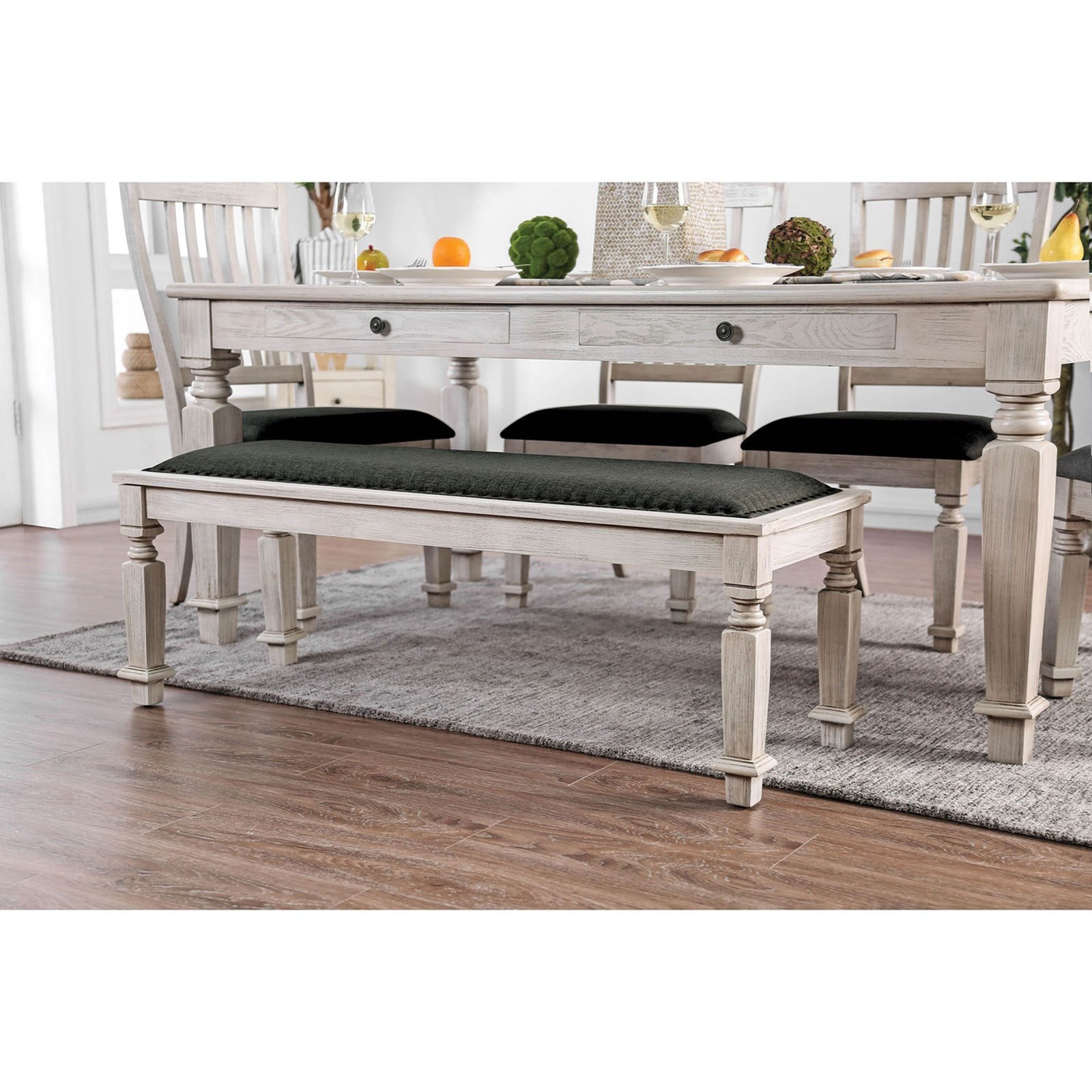 Padded discount table bench