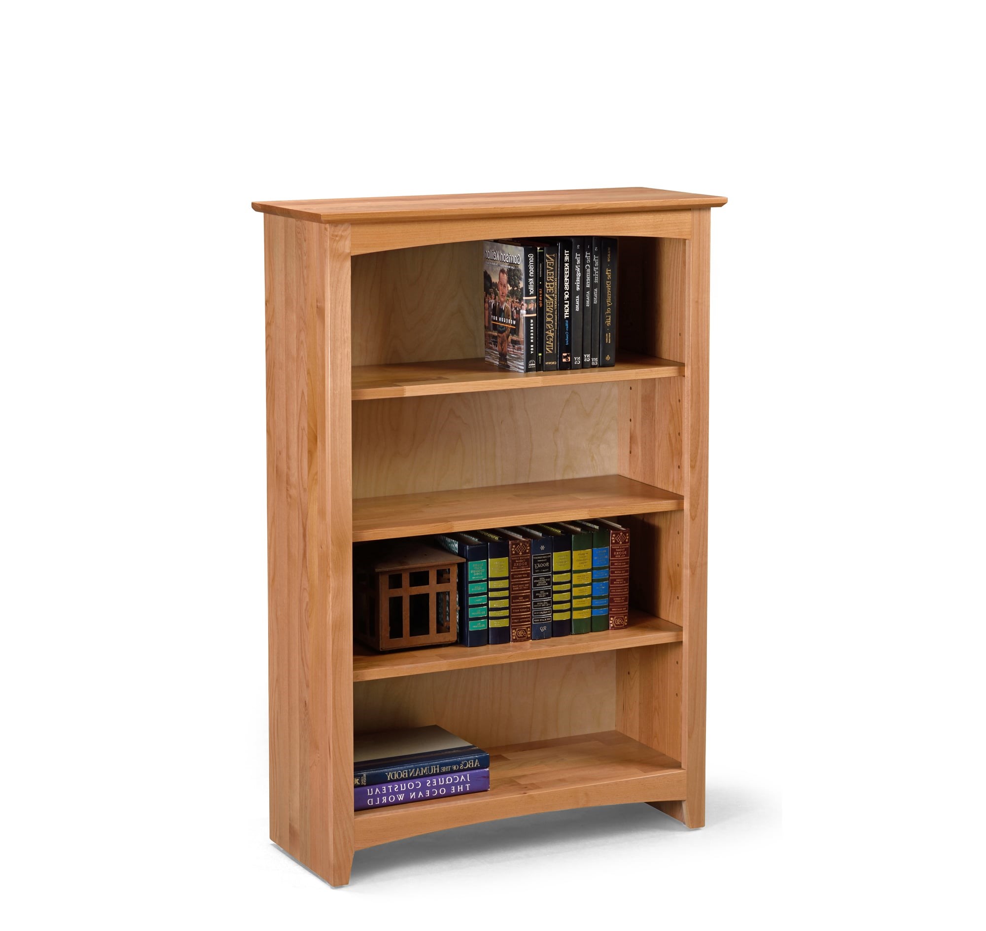 Archbold Furniture Alder Bookcases 636486461 Customizable 36 X 48 Open ...