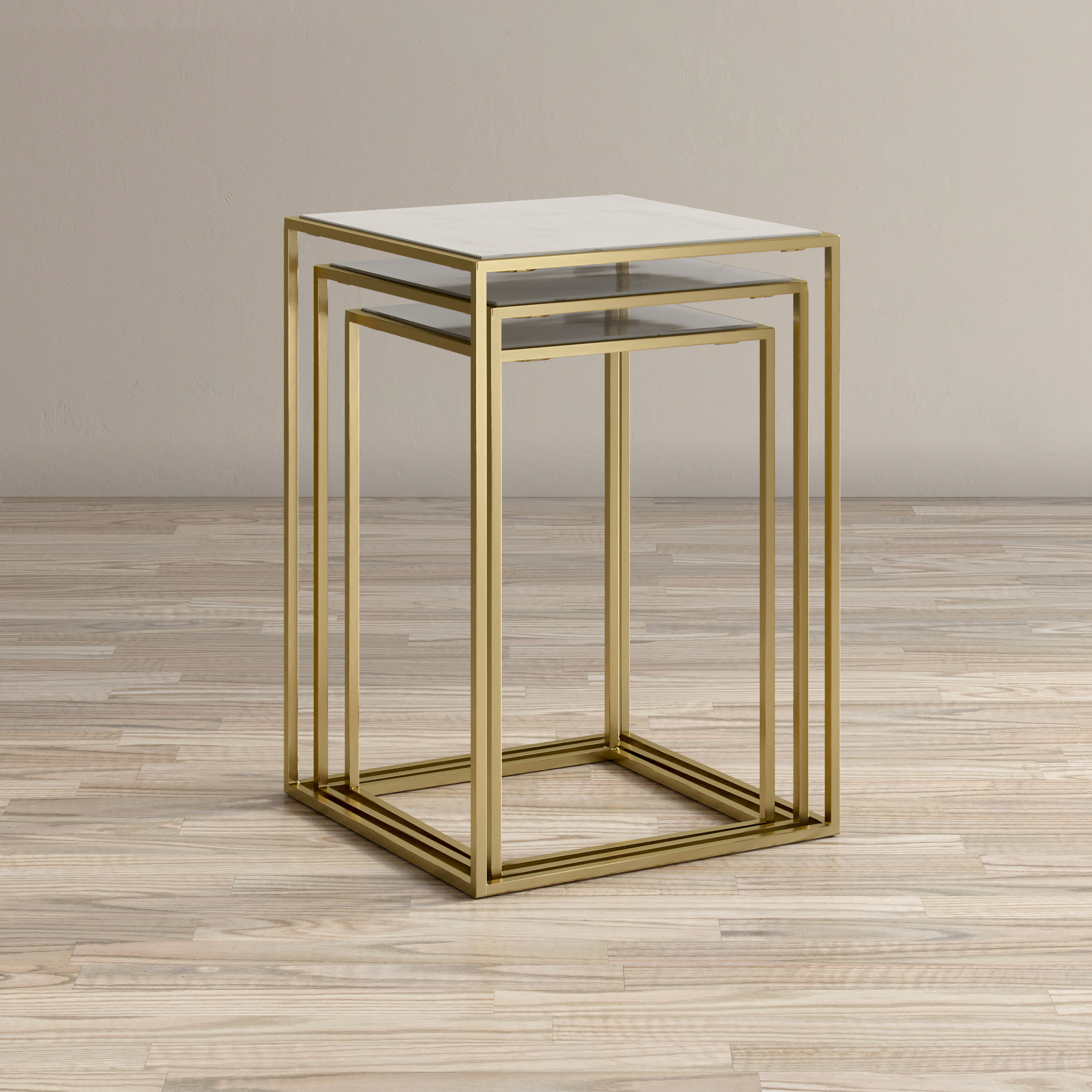 Sorrento Nesting Table Set of 3 0B6A45BB82624EFAB0E9884610A6B937 Mercer41