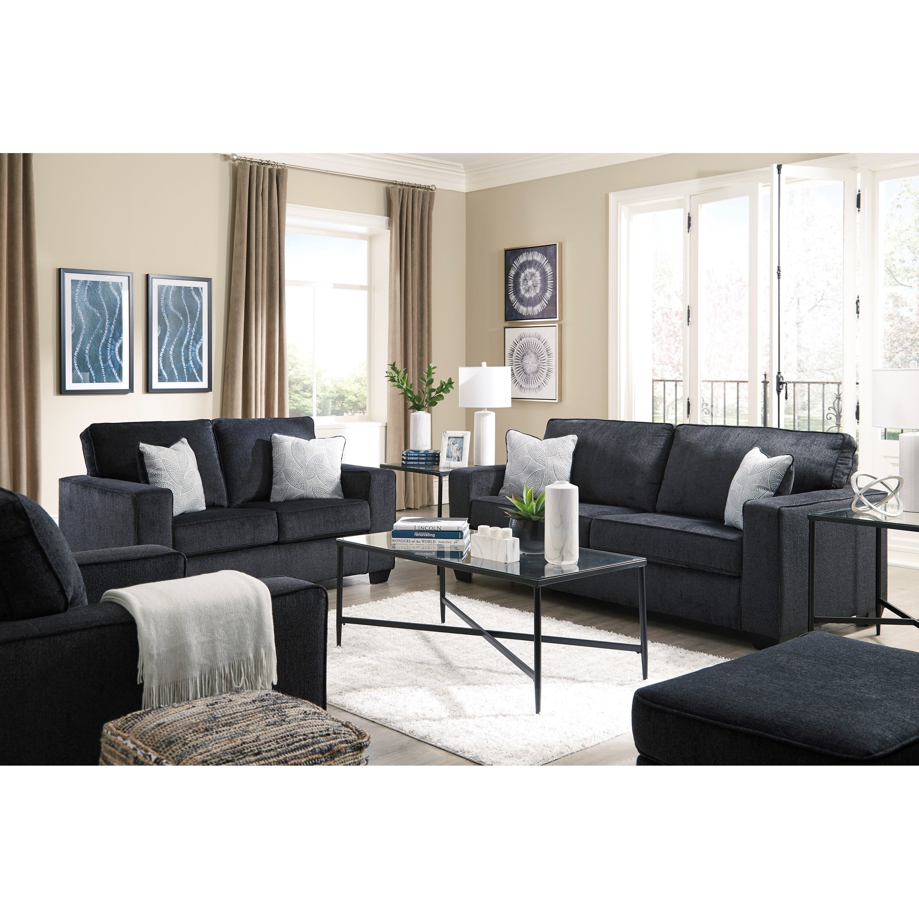 American furniture living room outlet sets