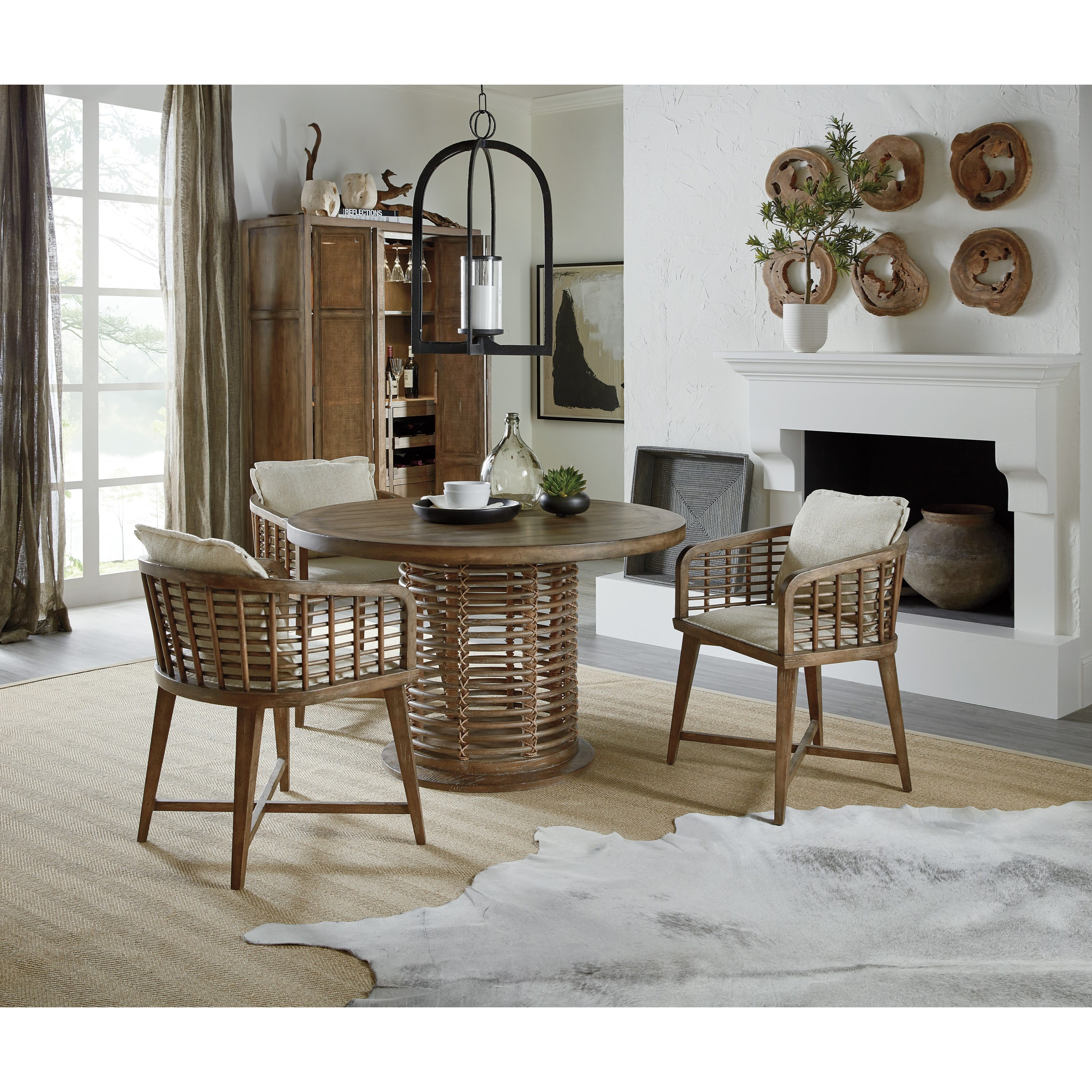 Rattan dining table online base