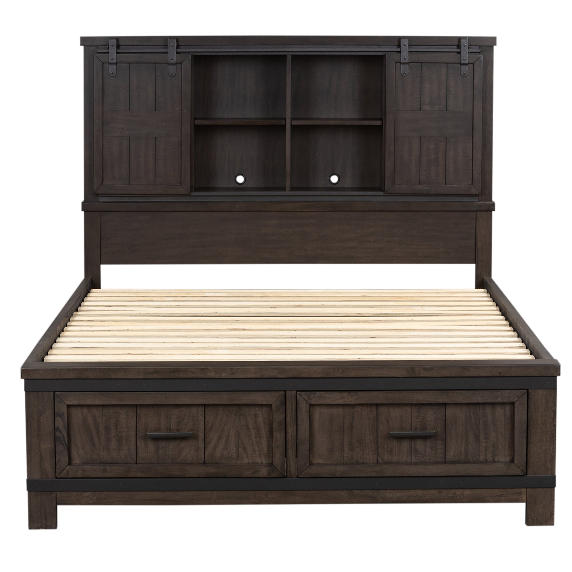 Liberty Furniture Thornwood Hills 759-BR-KBBDM Transitional 3-Piece ...