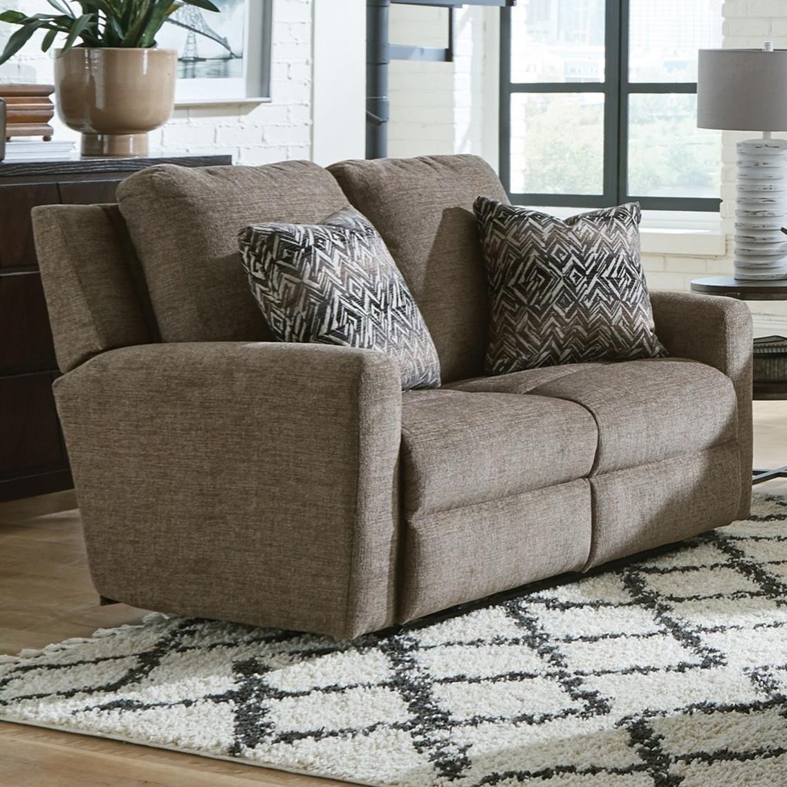 Living spaces reclining deals loveseat