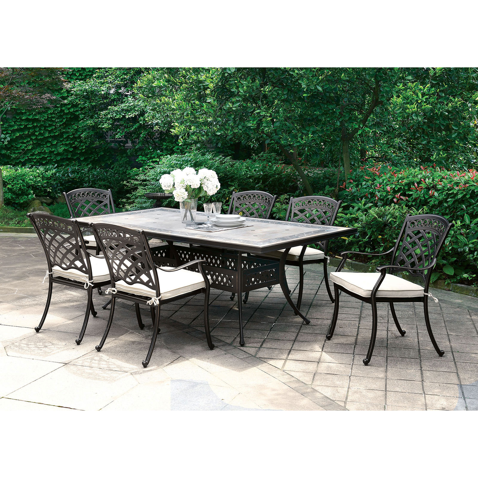 City furniture outdoor online dining set