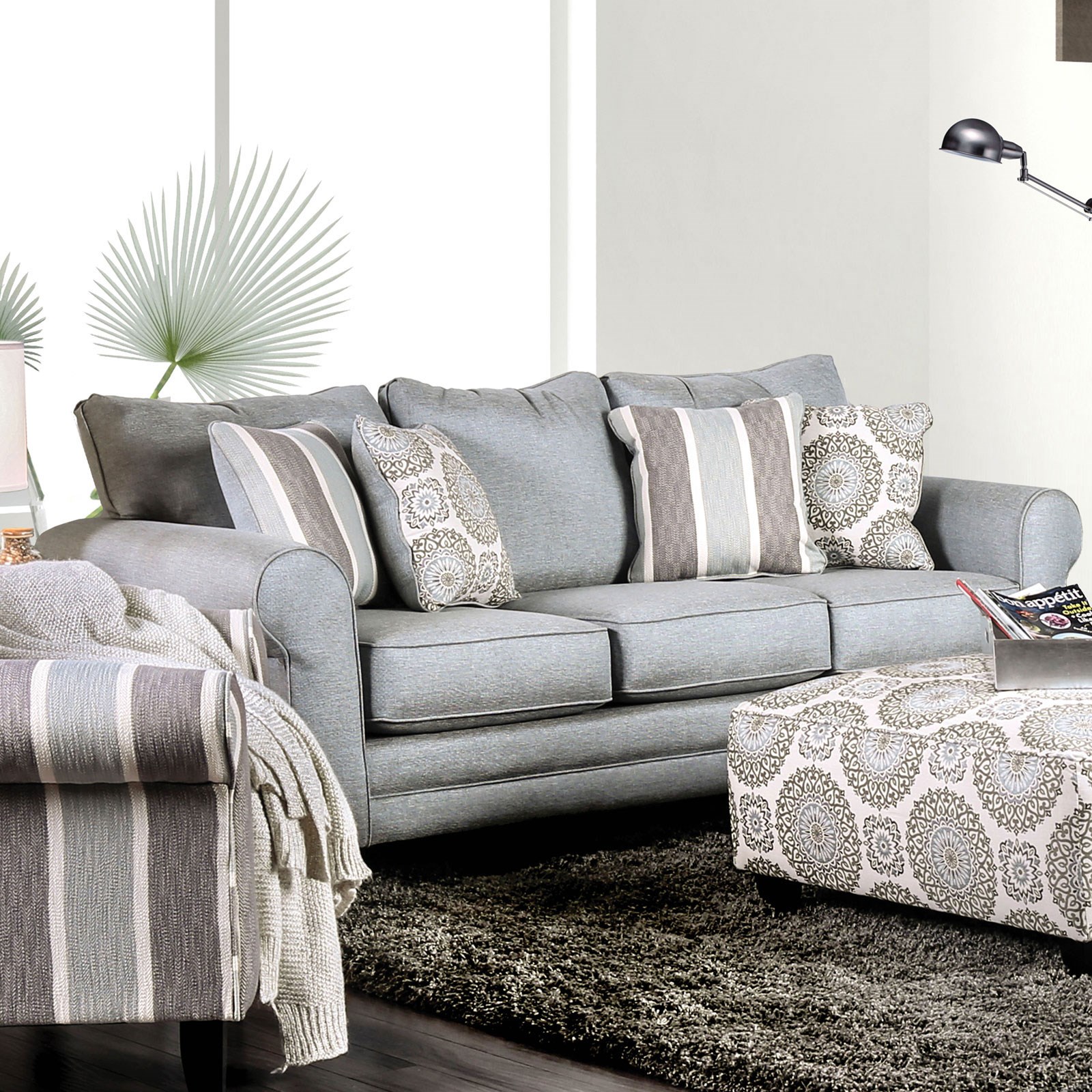 The brick online couch and loveseat