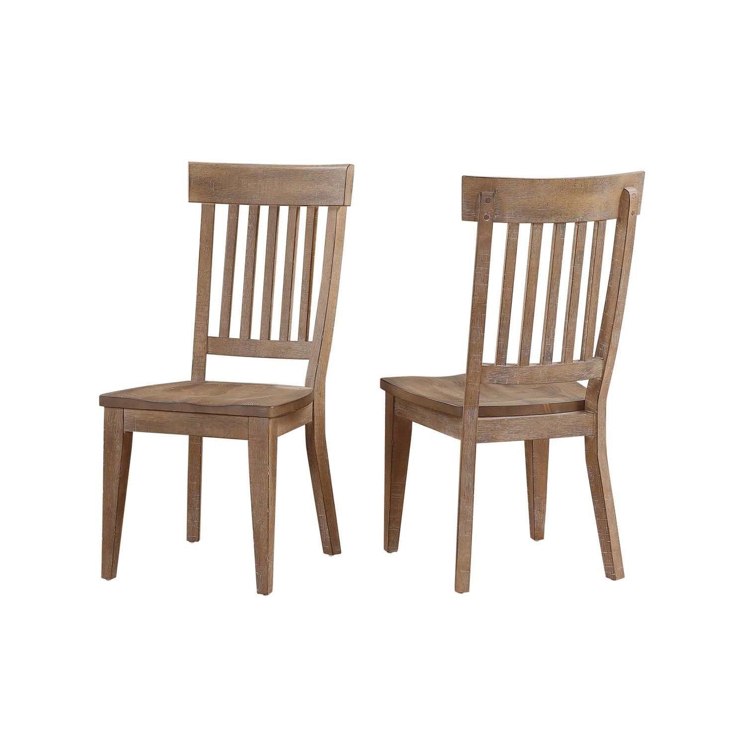 Slat back kitchen online chairs