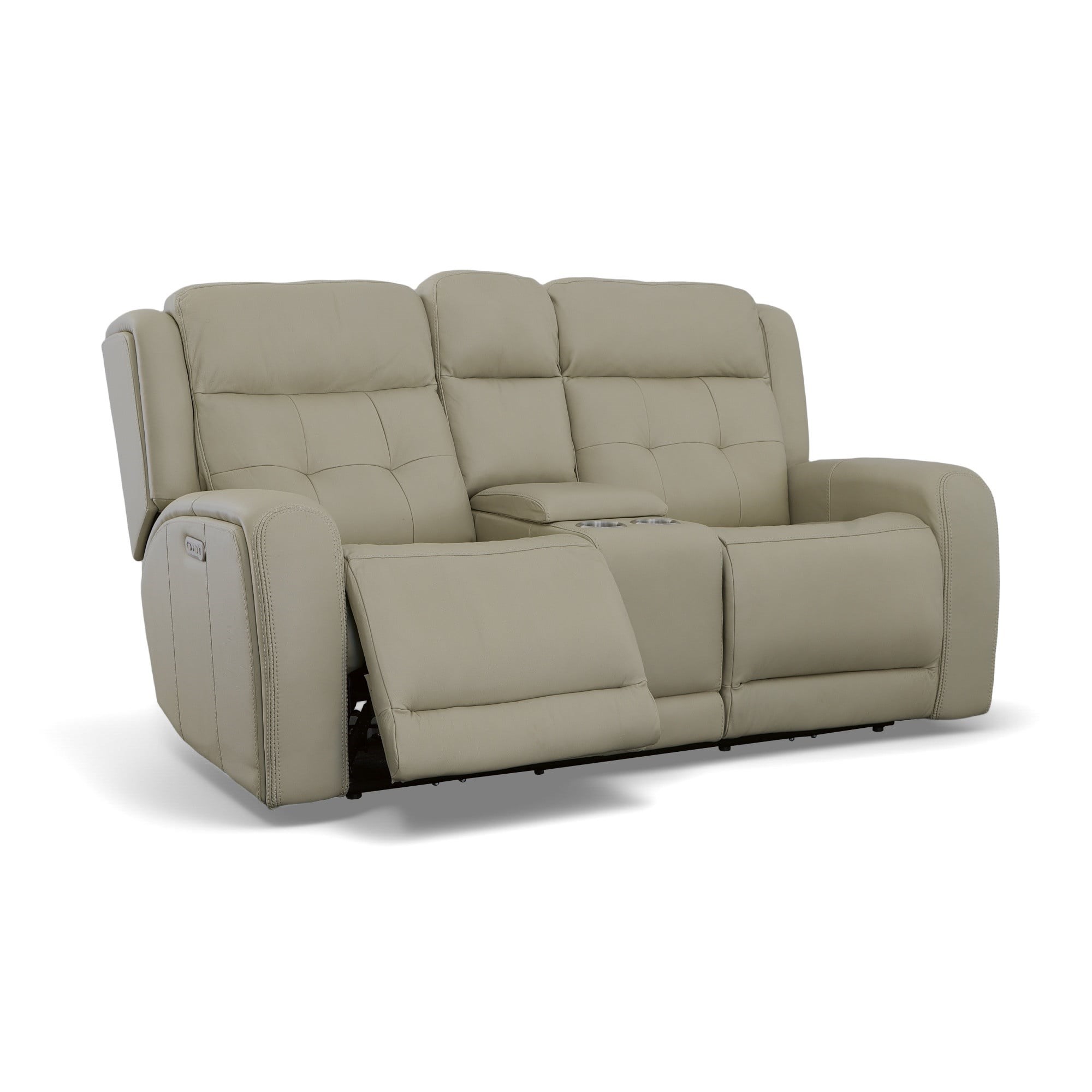 Flexsteel loveseat with deals console