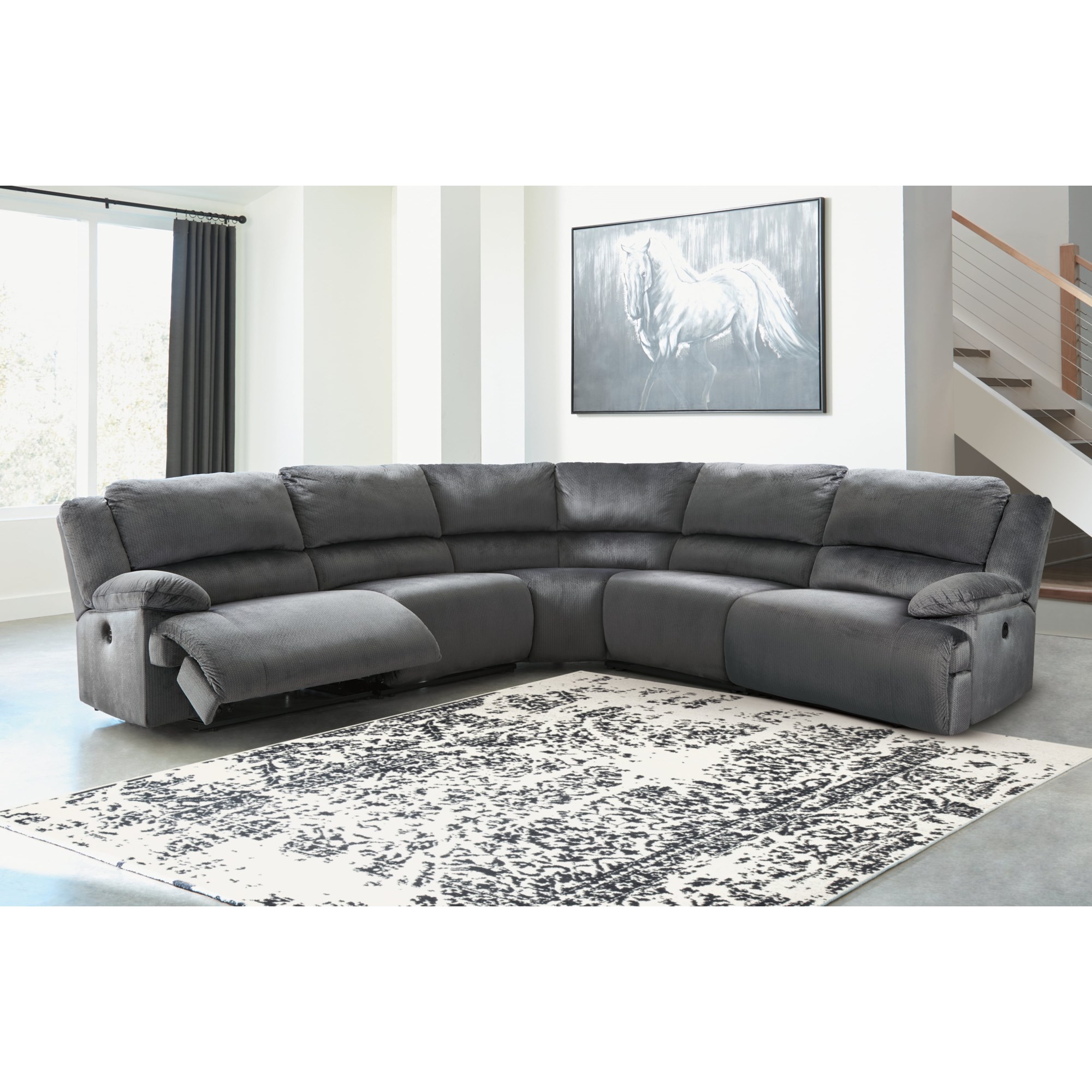 Signature Design by Ashley Clonmel 36505S14 5-Piece Power Reclining ...