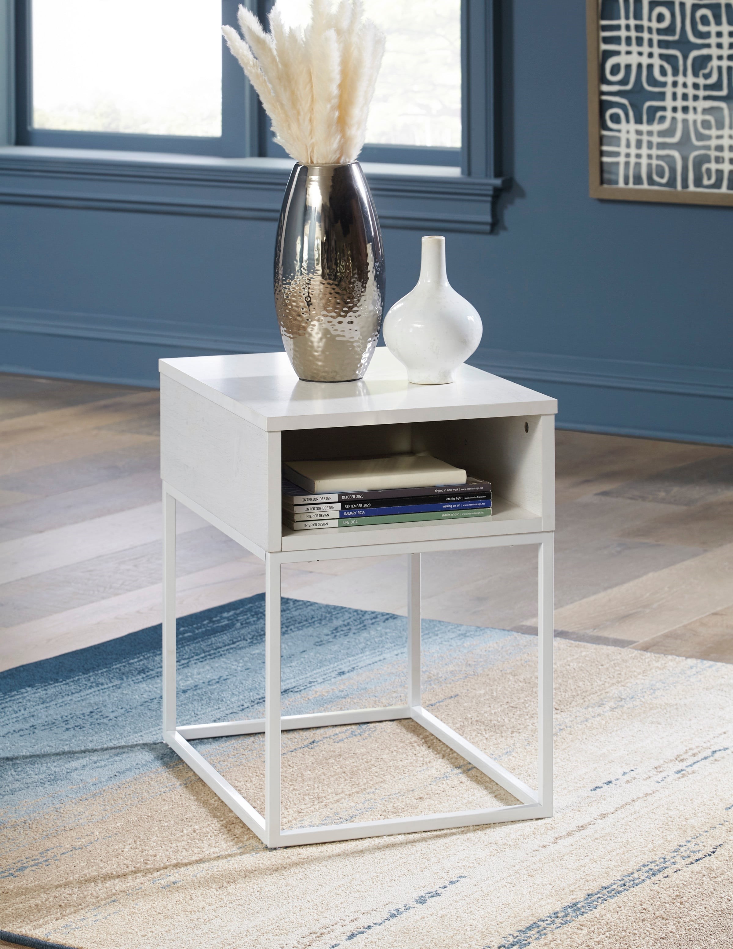 Ashley white on sale end tables