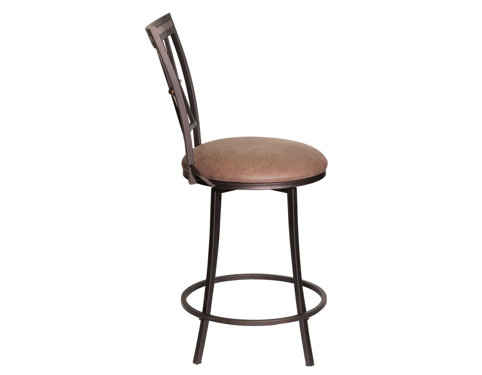 Silver swivel bar stools hot sale