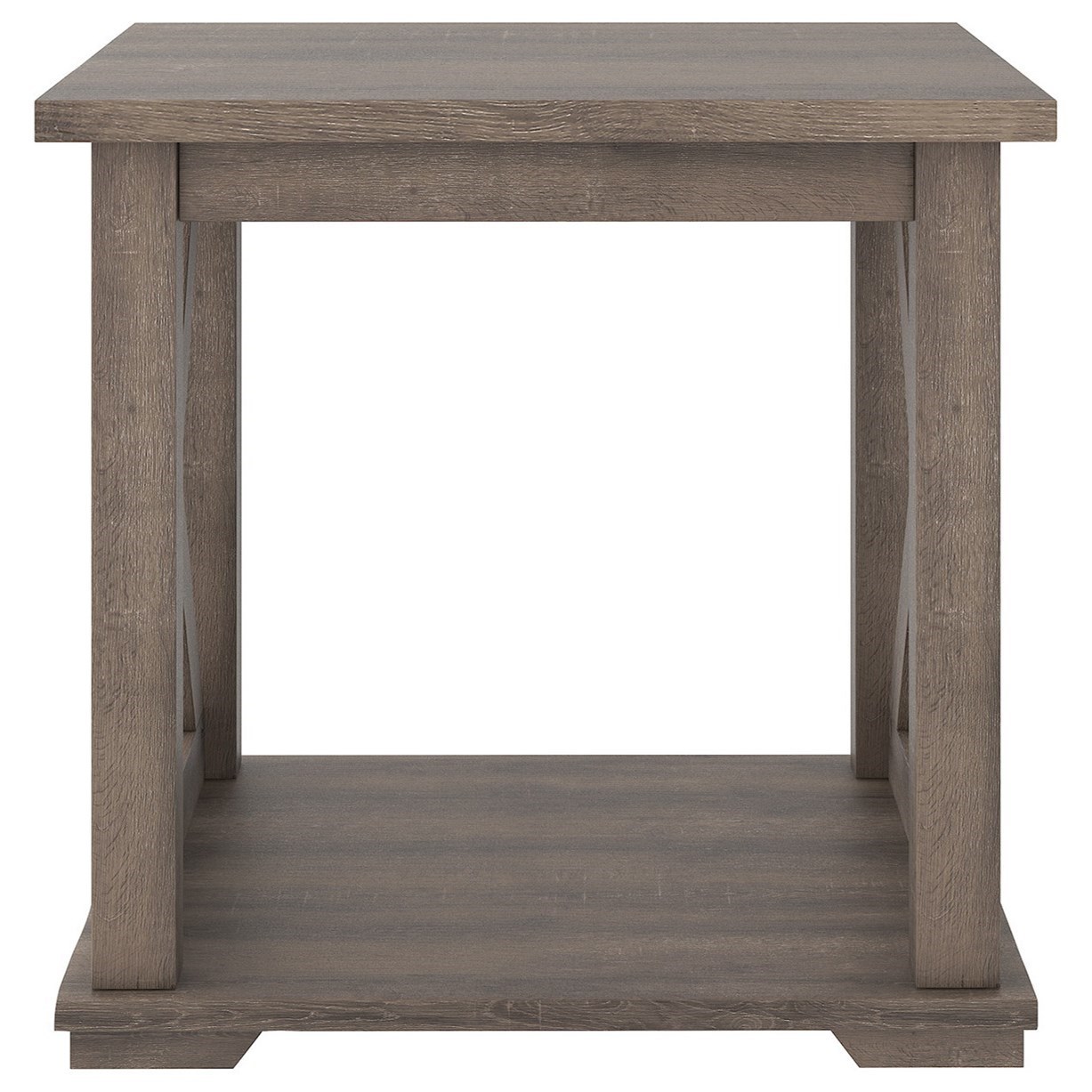 Better homes and gardens rustic gray store end table