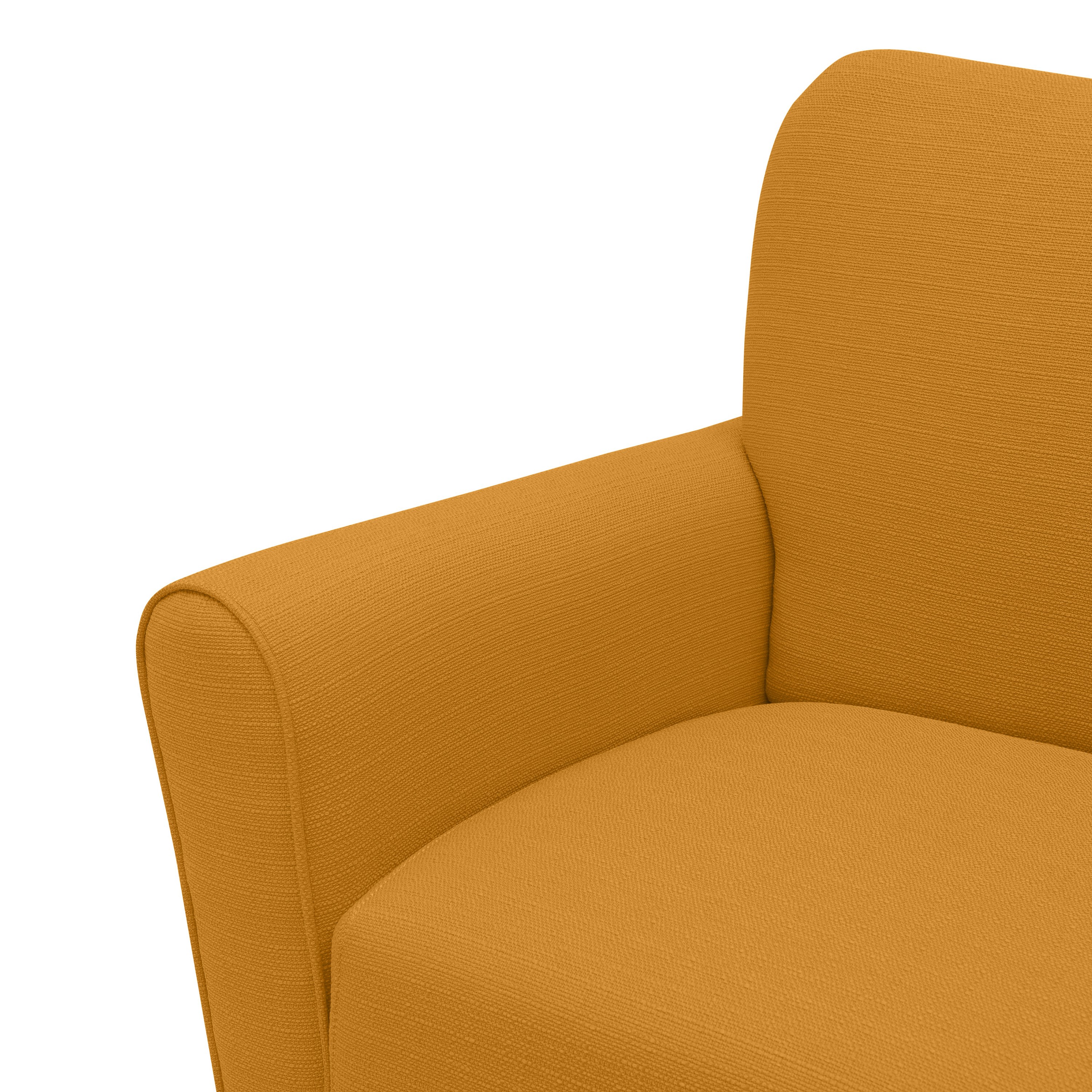 Arm discount chair mustard